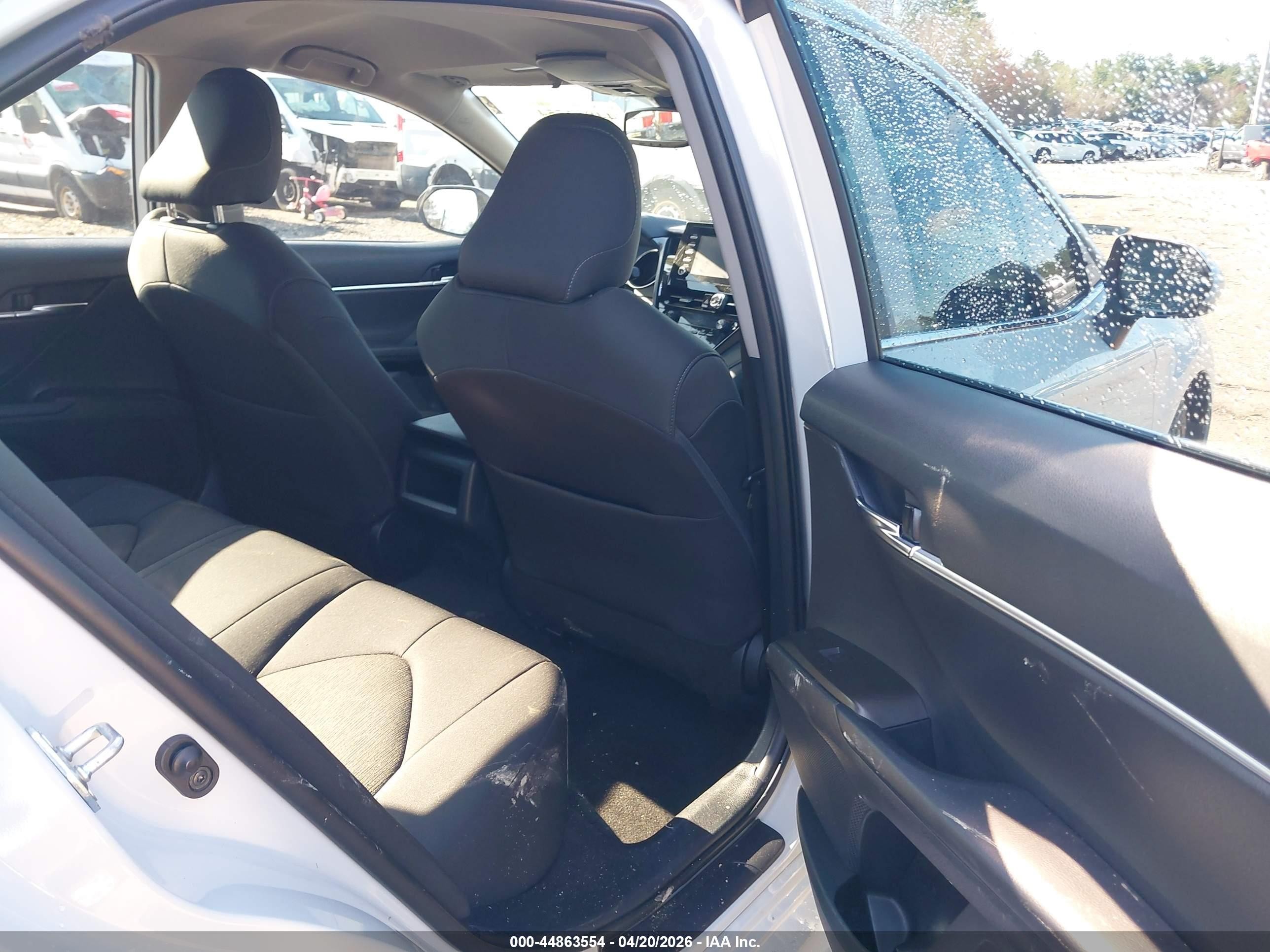 2023 Toyota Camry Le White vin: 4T1R11BK1PU080576