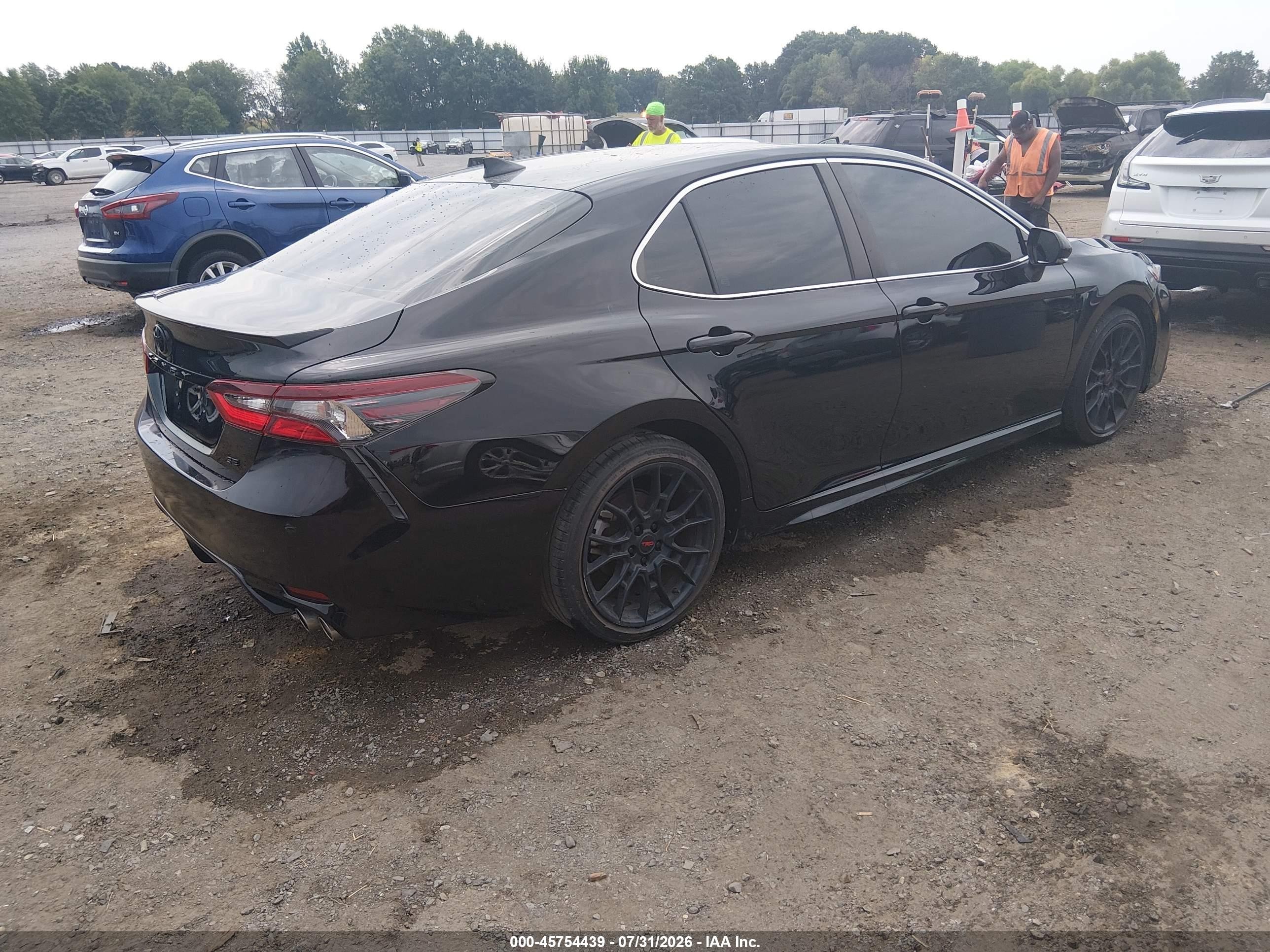 2021 Toyota Camry Se Black vin: 4T1S11AK8MU491472
