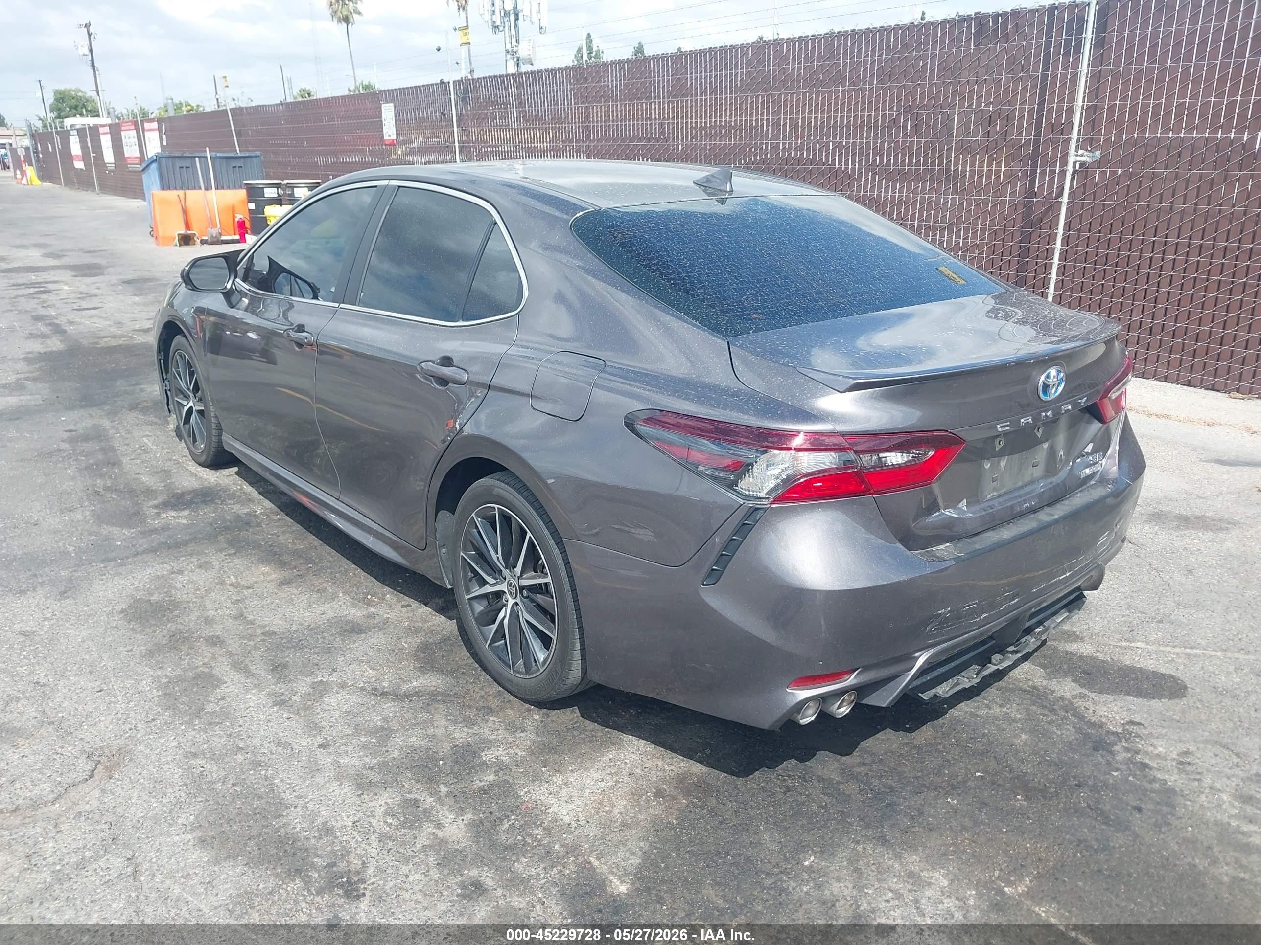 2023 Toyota Camry Se Hybrid Gray vin: 4T1S31AK3PU055031