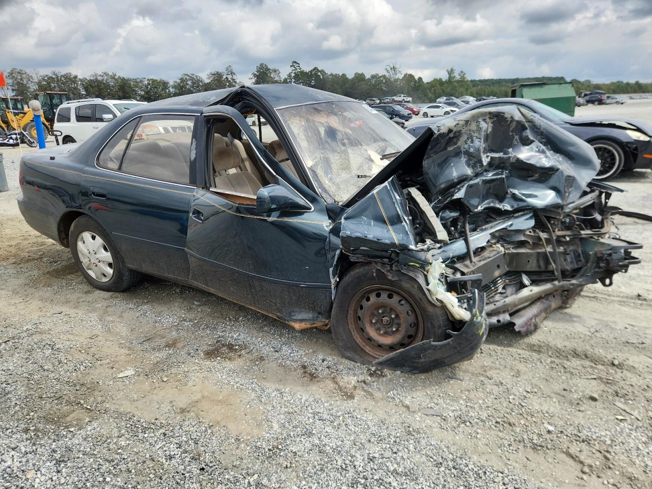 1995 Toyota Camry Le Синий vin: 4T1SK12E1SU542765