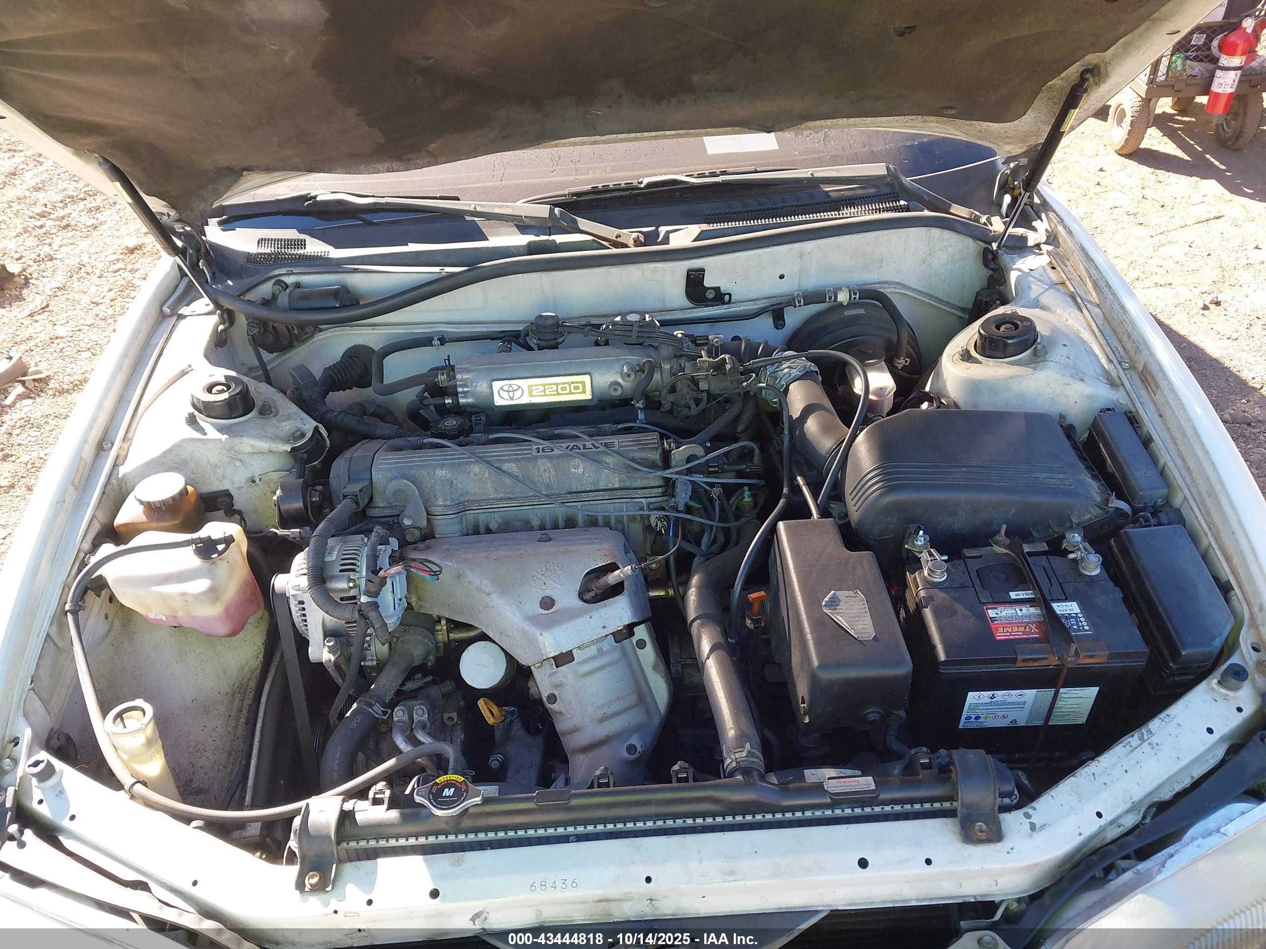 1995 Toyota Camry Le Белый vin: 4T1SK12E1SU894180