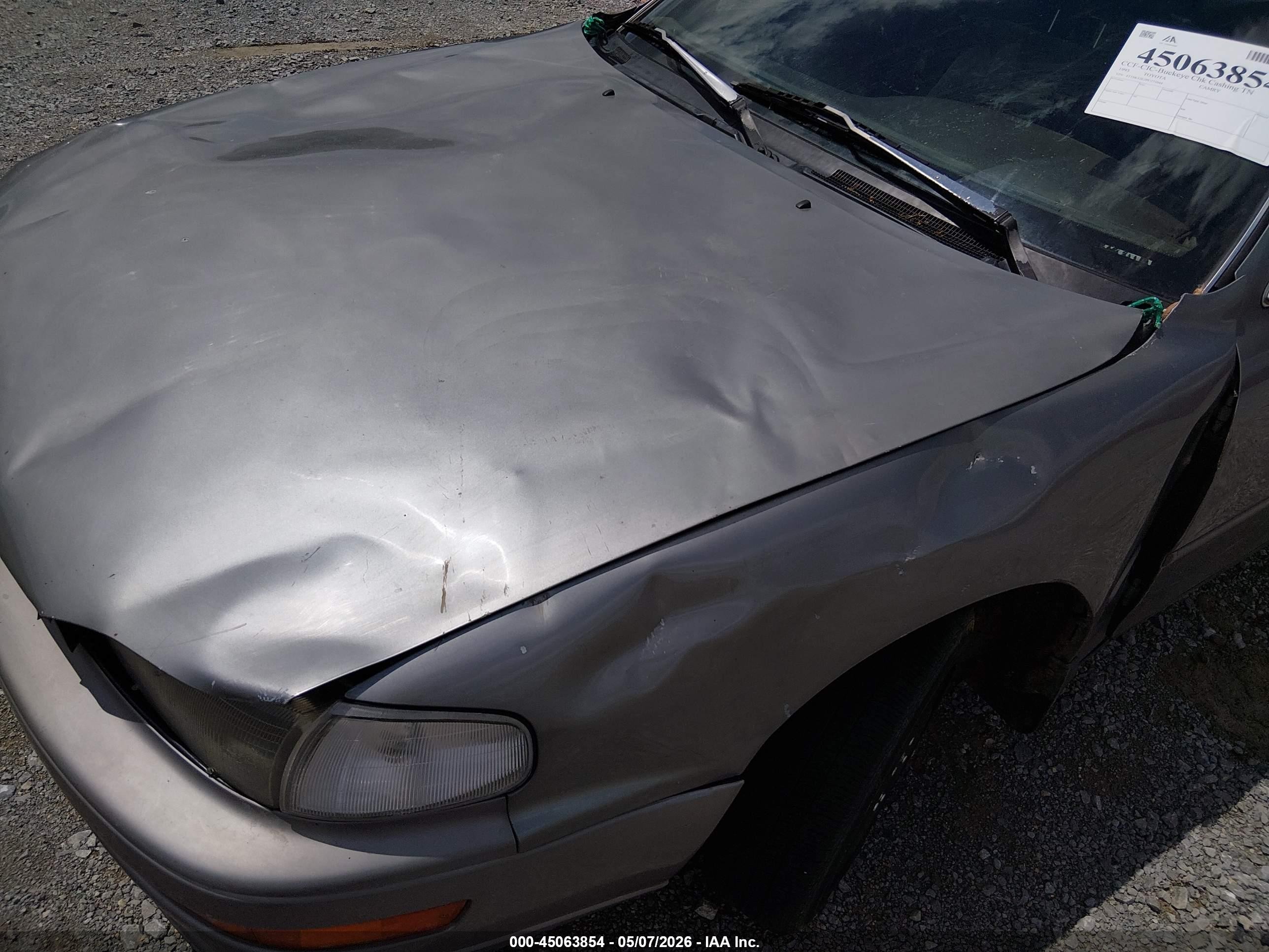 1993 Toyota Camry Le Gray vin: 4T1SK12E2PU271044