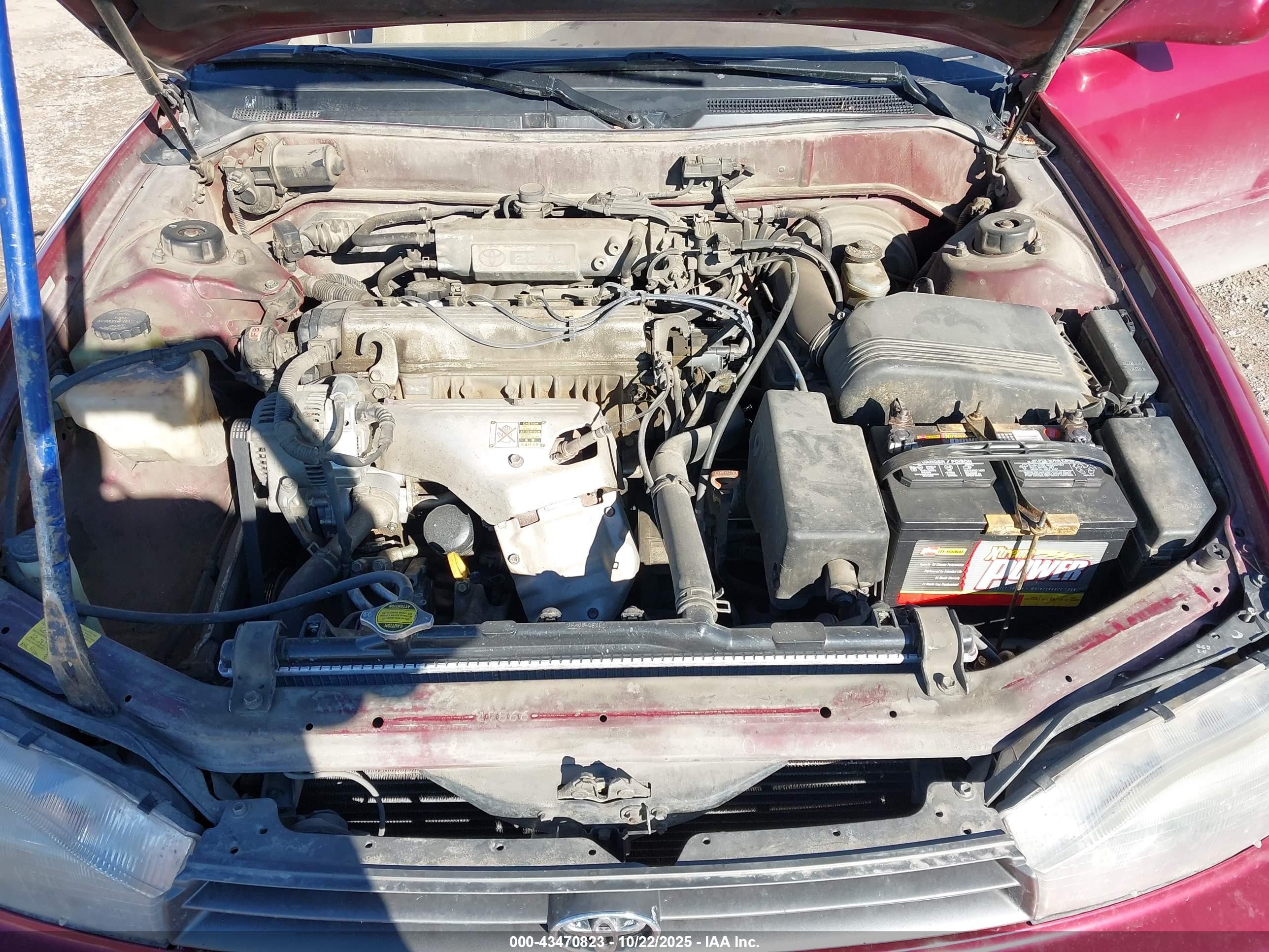 1994 Toyota Camry Le Red vin: 4T1SK12E2RU401259