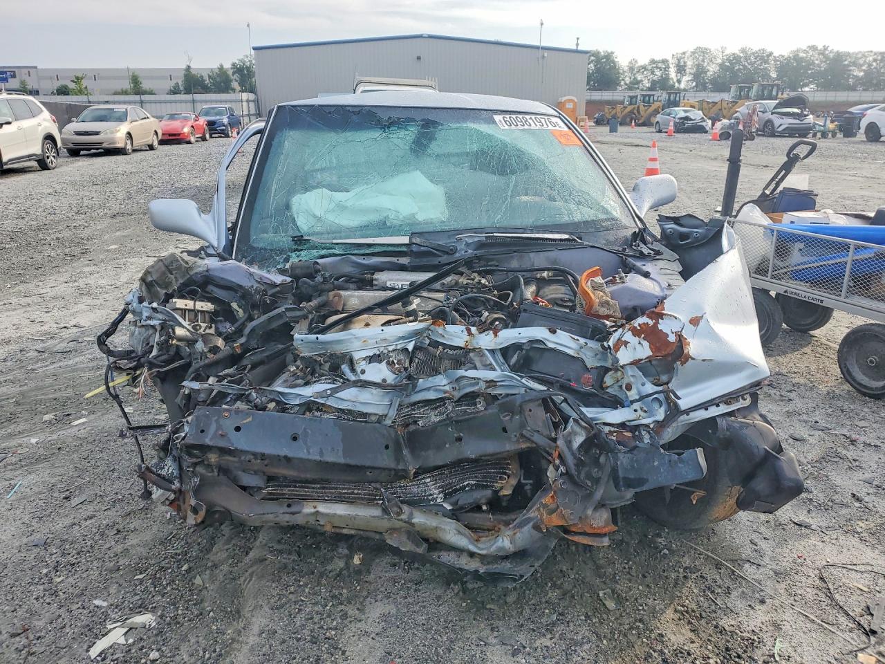 1995 Toyota Camry Le Silver vin: 4T1SK12E3SU545215