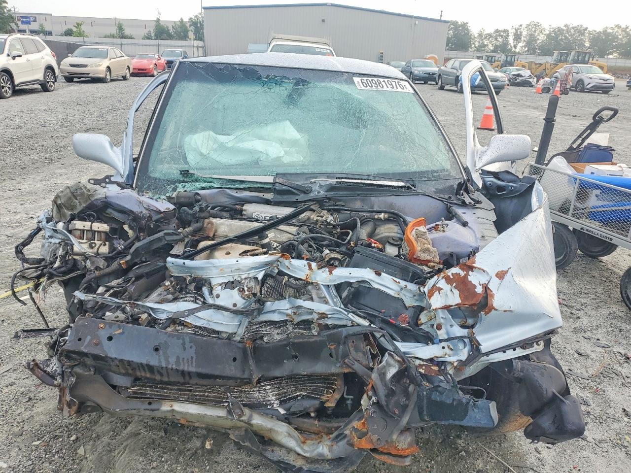 1995 Toyota Camry Le Silver vin: 4T1SK12E3SU545215