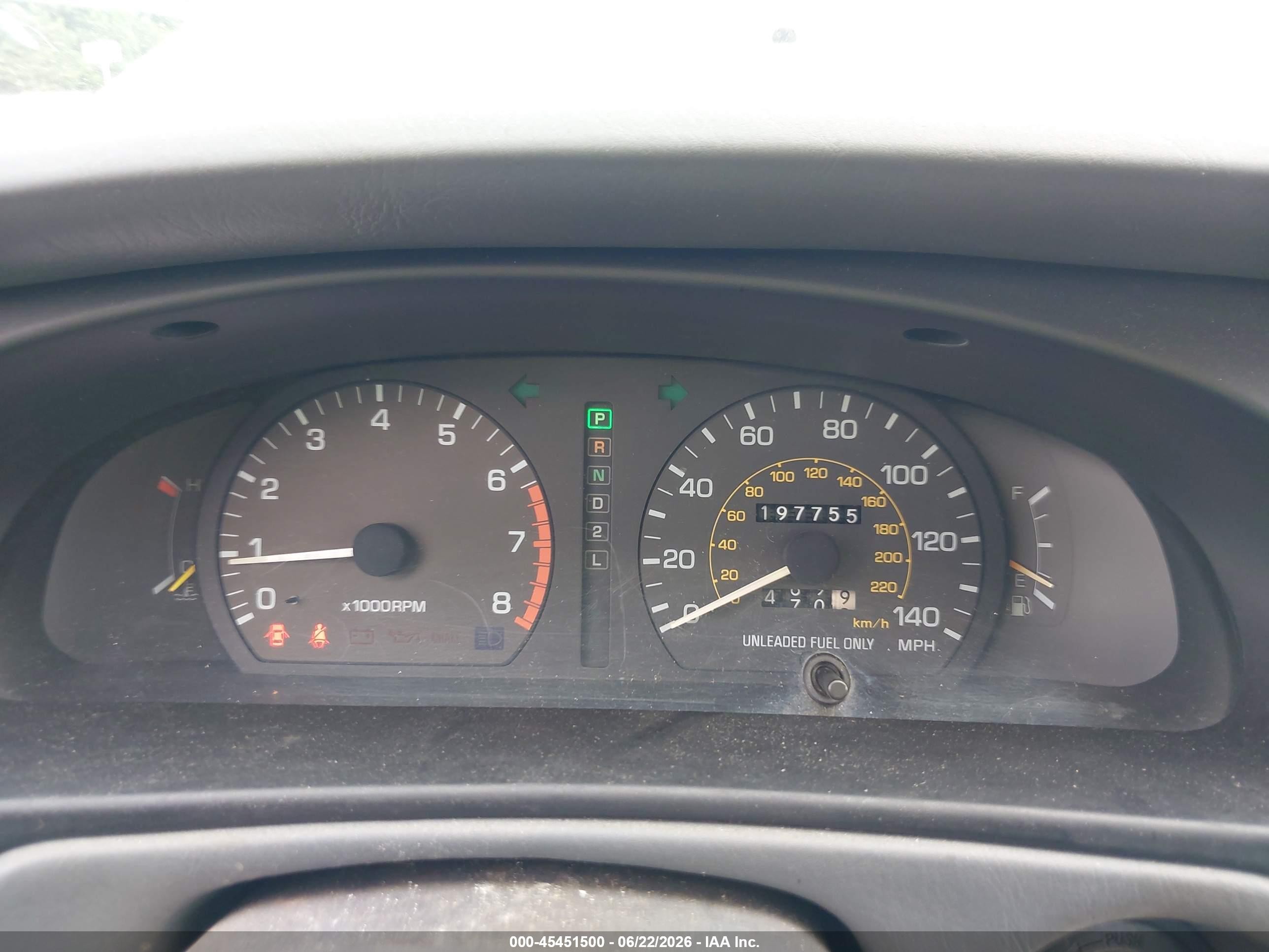 1994 Toyota Camry Le Black vin: 4T1SK12E4RU356583