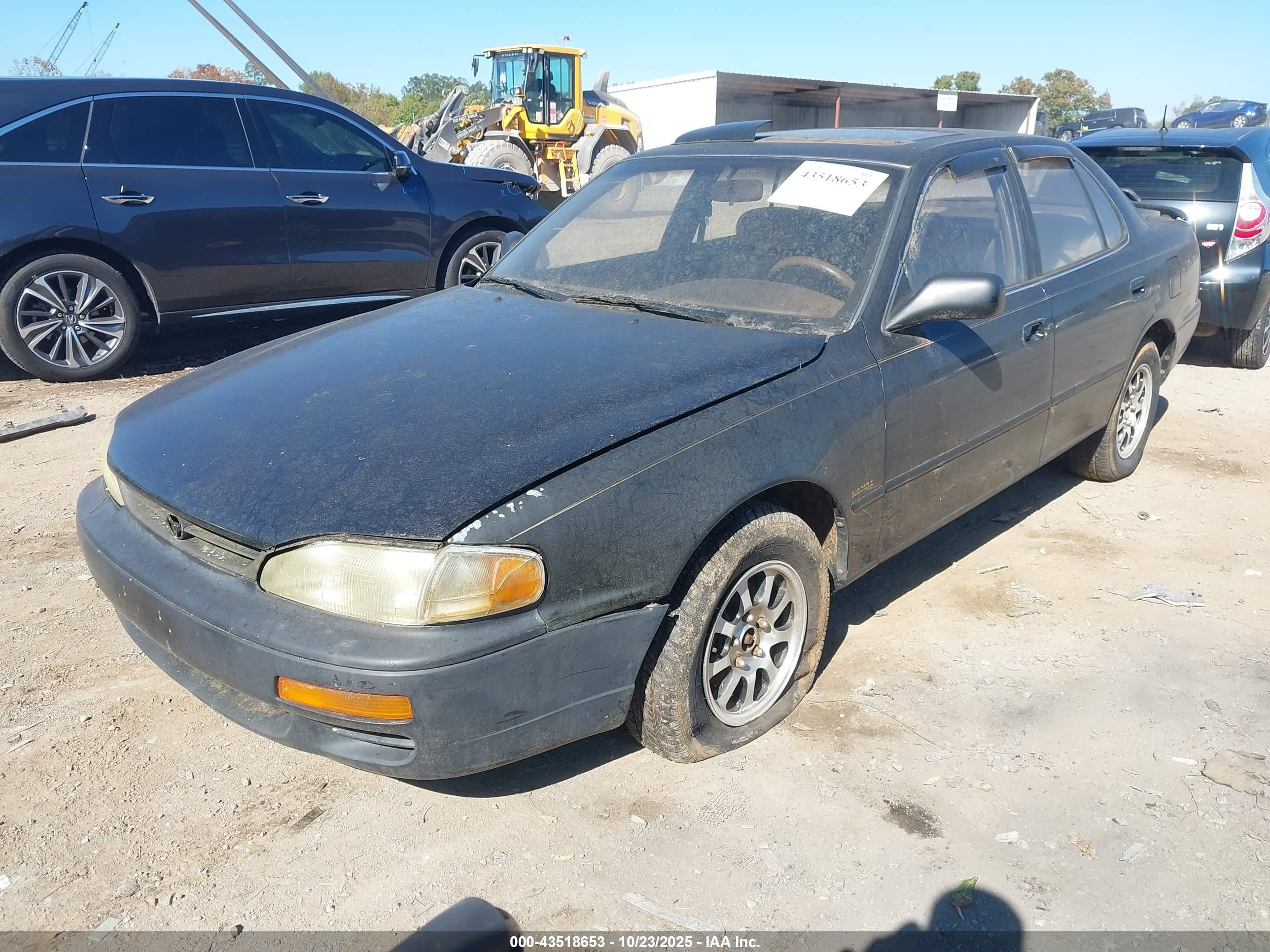 1995 Toyota Camry Le Черный vin: 4T1SK12E4SU638809