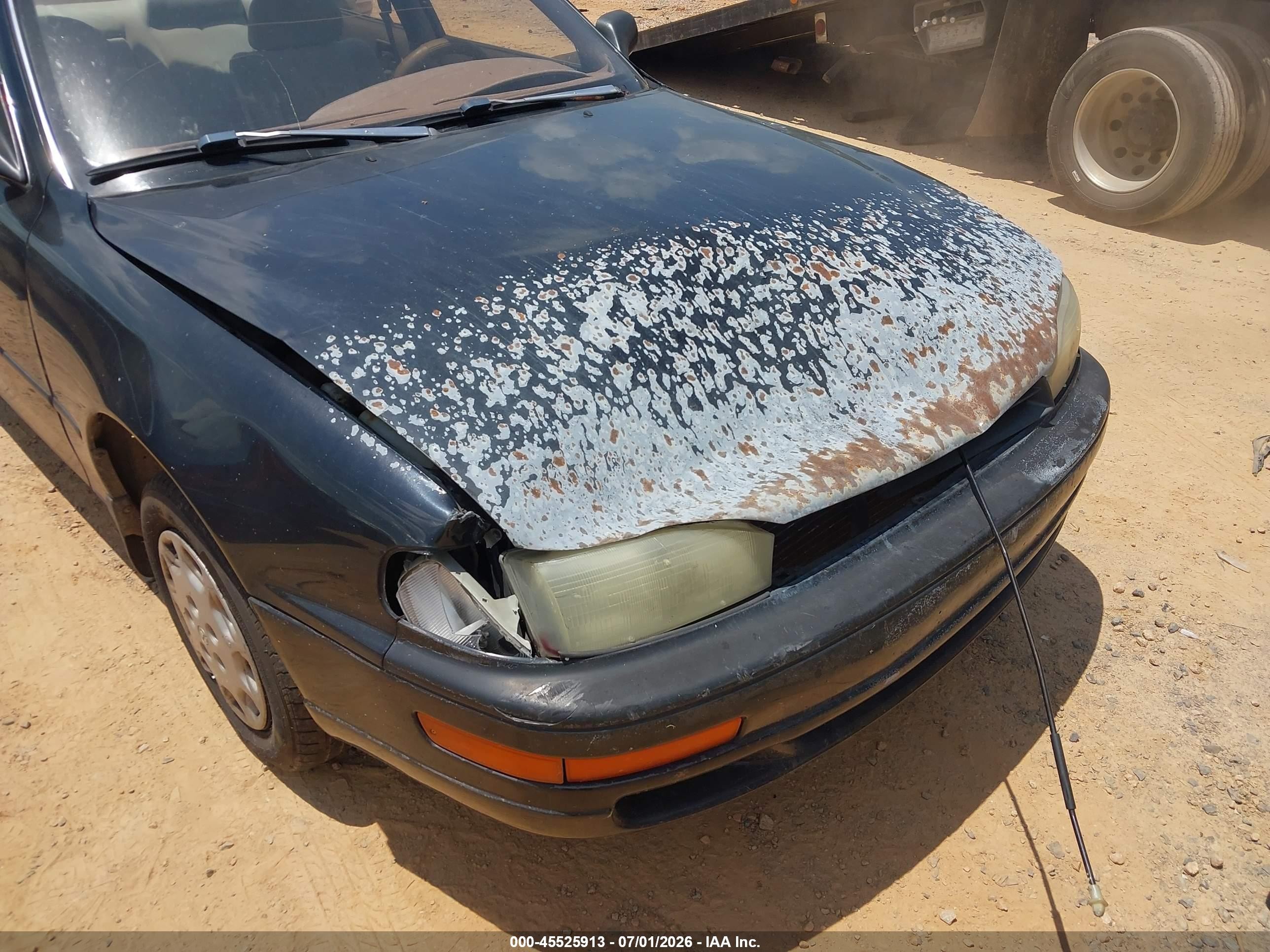 1993 Toyota Camry Le Black vin: 4T1SK12E7PU280516