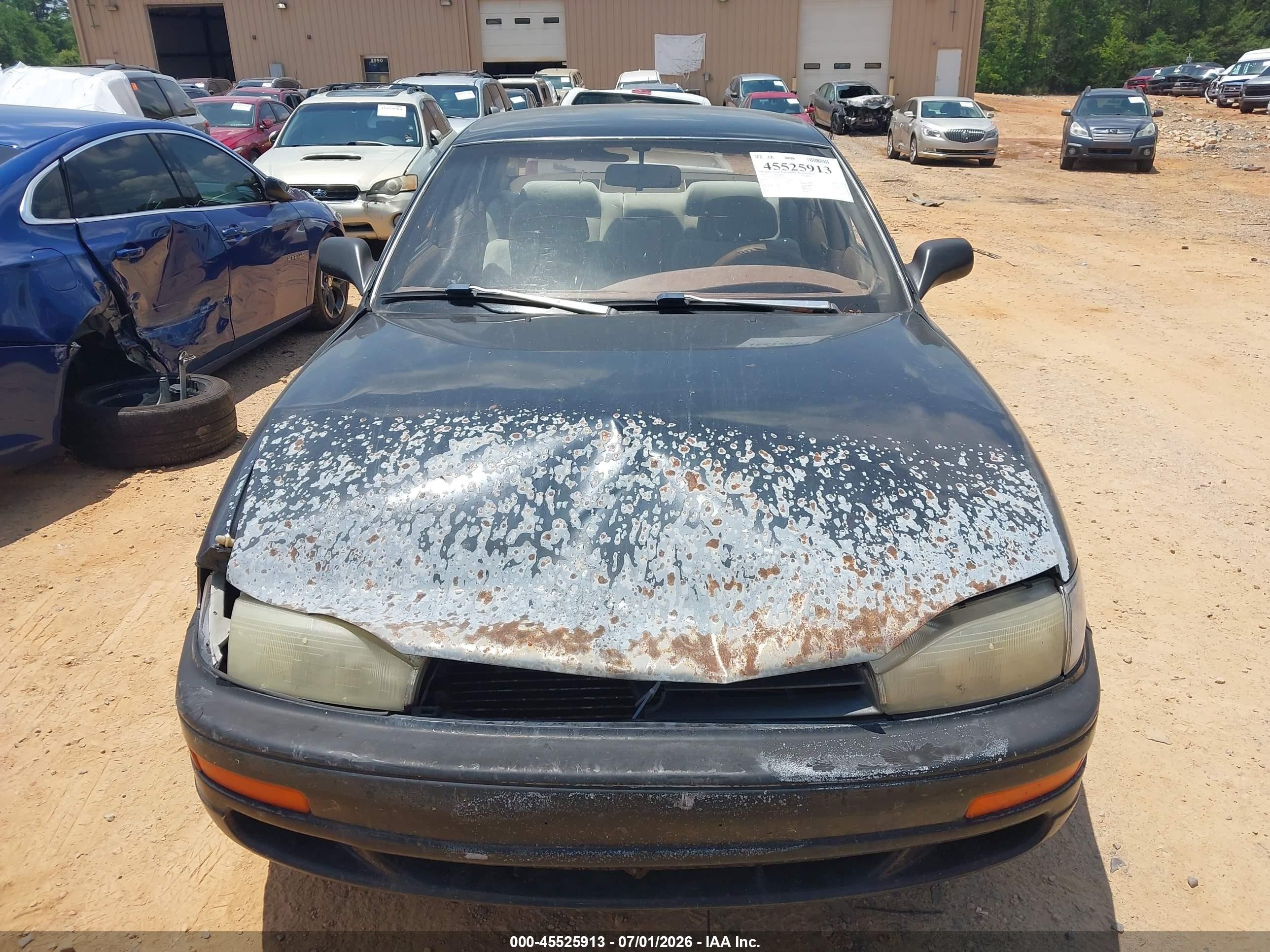 1993 Toyota Camry Le Black vin: 4T1SK12E7PU280516