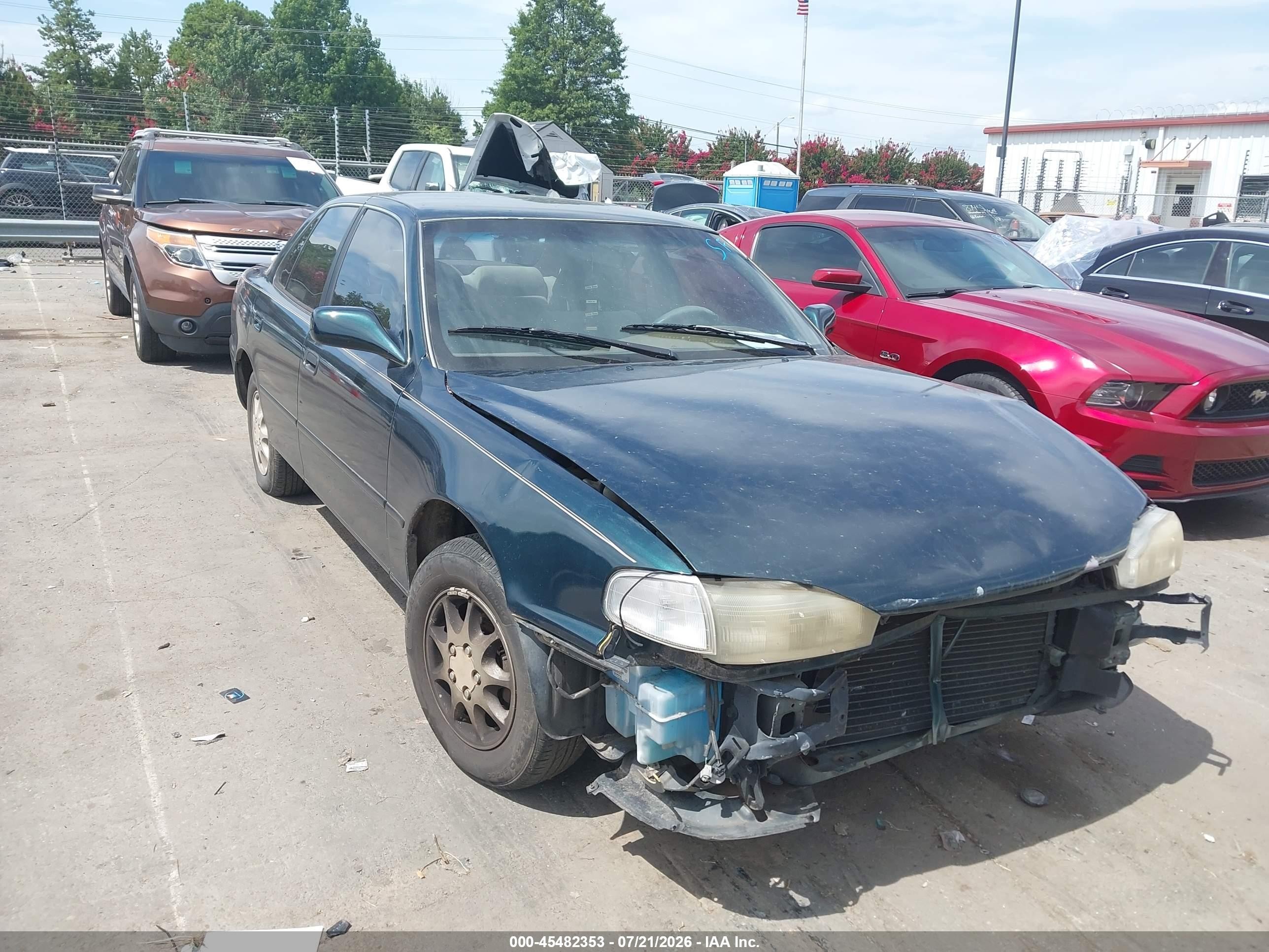 1994 Toyota Camry Le Зеленый vin: 4T1SK12E7RU861341