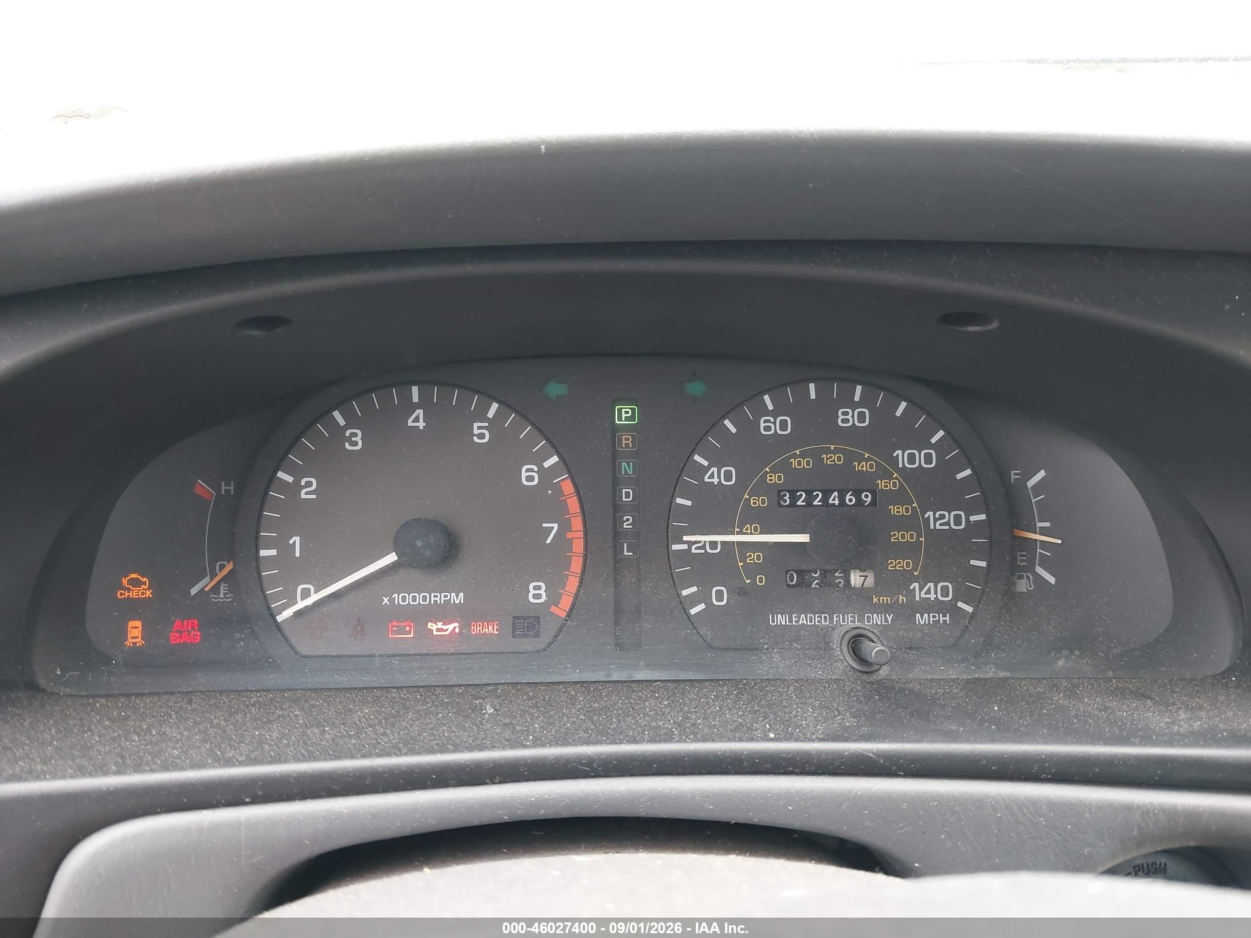 1992 Toyota Camry Le Green vin: 4T1SK12EXNU010760