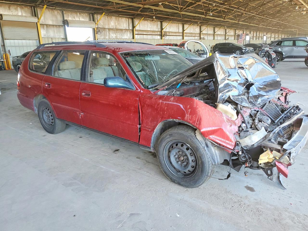 1993 Toyota Camry Le Burgundy vin: 4T1SK12W5PU164823