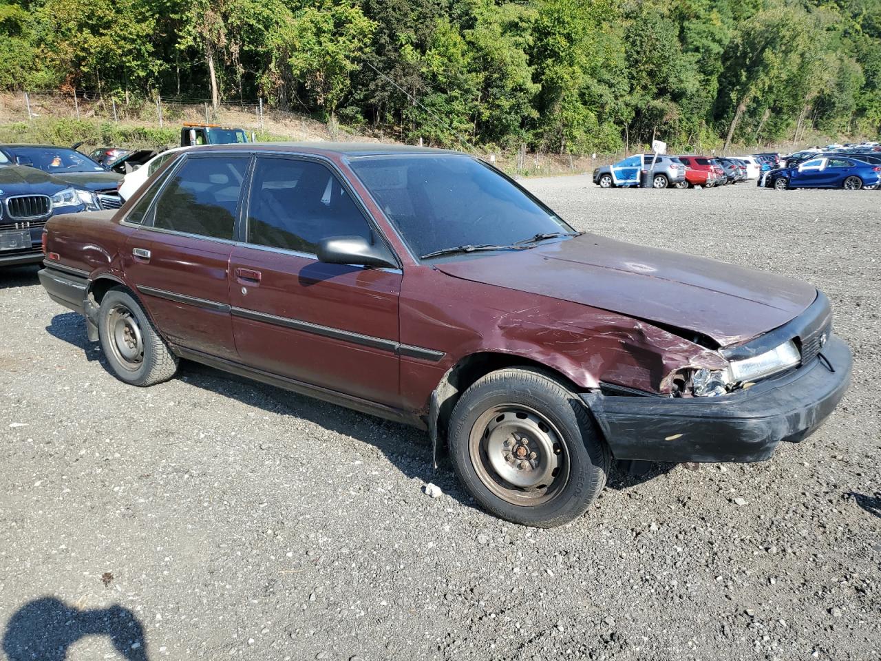 1990 Toyota Camry Dlx Бордовый vin: 4T1SV21E1LU231868