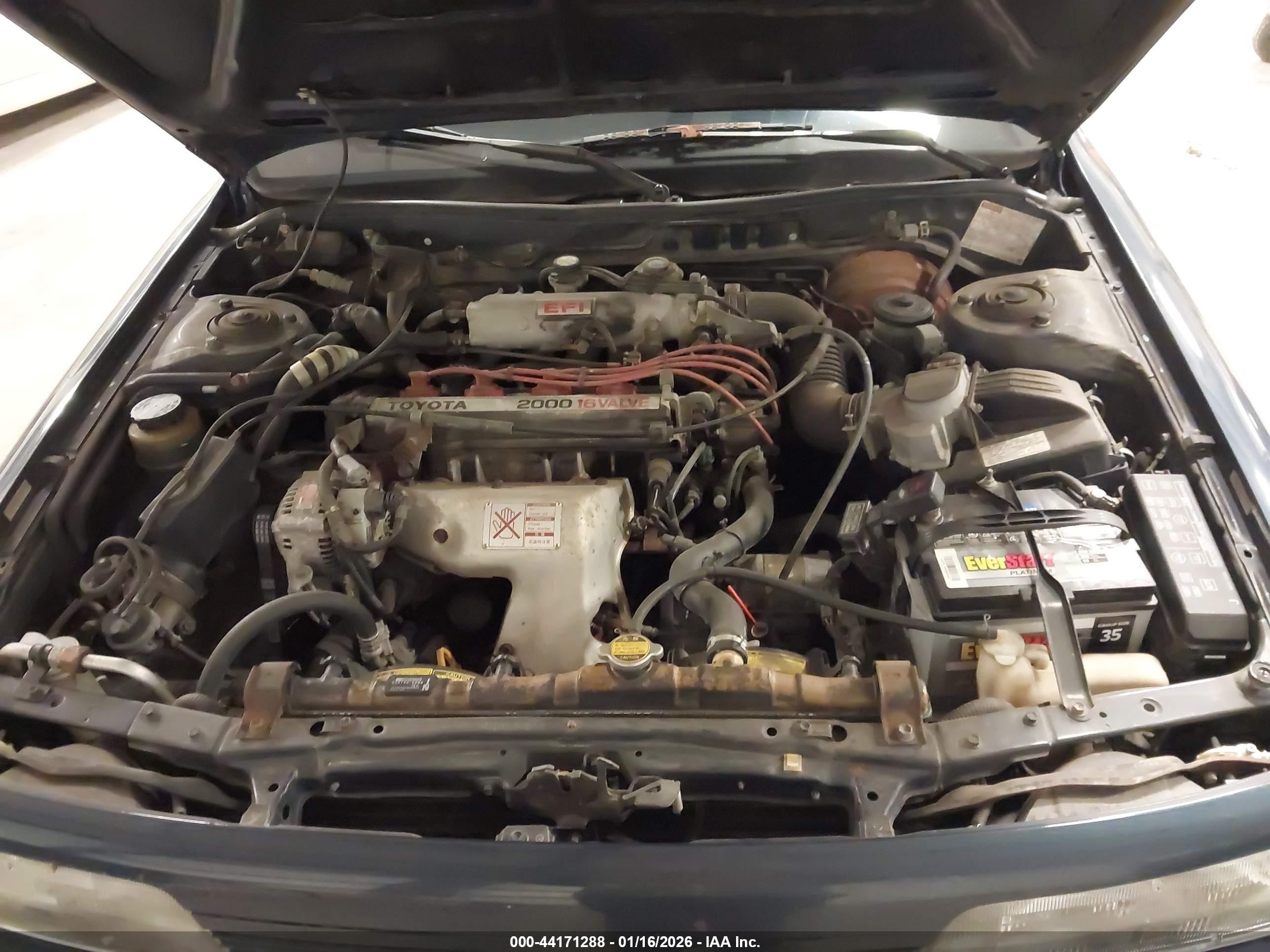 1991 Toyota Camry Dlx Dark Blue vin: 4T1SV21E1MU343362