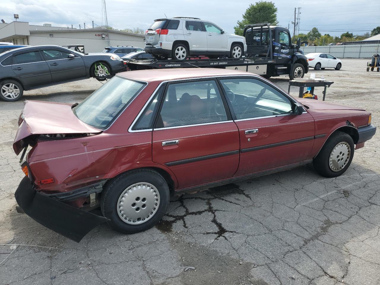 1990 Toyota Camry Dlx Темно-бордовый vin: 4T1SV21E2LU153889
