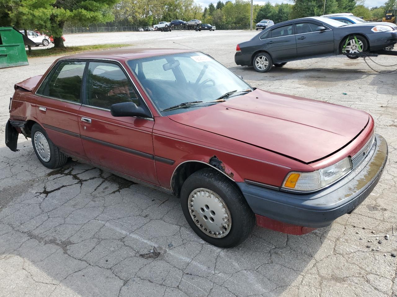 1990 Toyota Camry Dlx Темно-бордовый vin: 4T1SV21E2LU153889