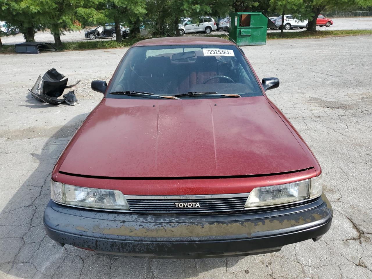 1990 Toyota Camry Dlx Темно-бордовый vin: 4T1SV21E2LU153889