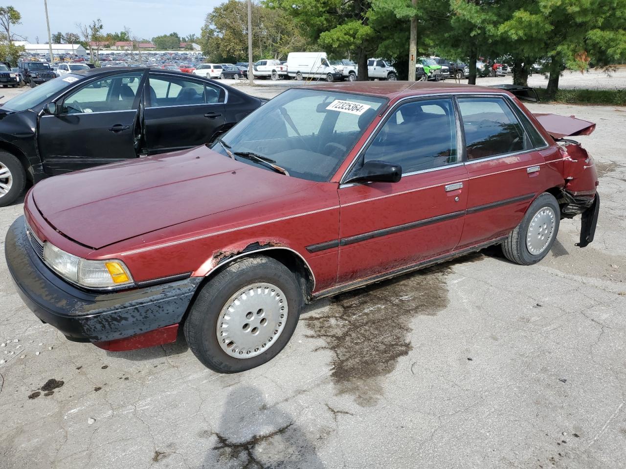 1990 Toyota Camry Dlx Темно-бордовый vin: 4T1SV21E2LU153889