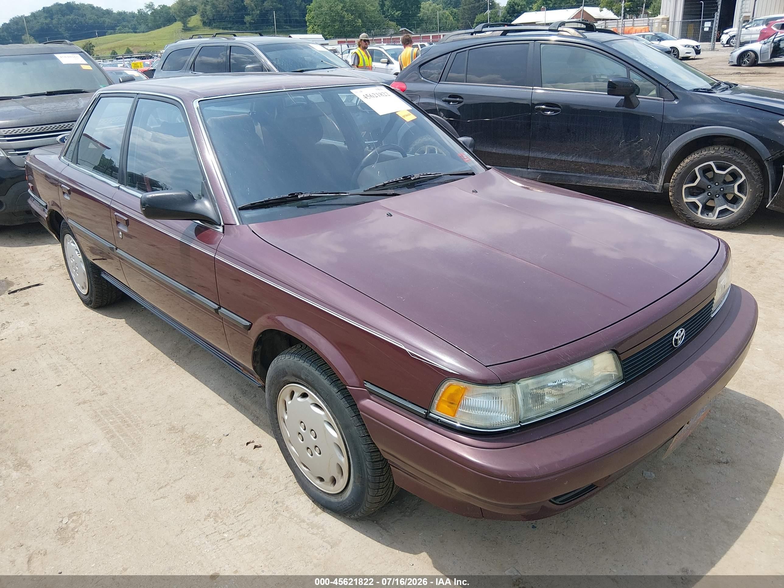 1991 Toyota Camry Dlx Purple vin: 4T1SV21E3MU357568