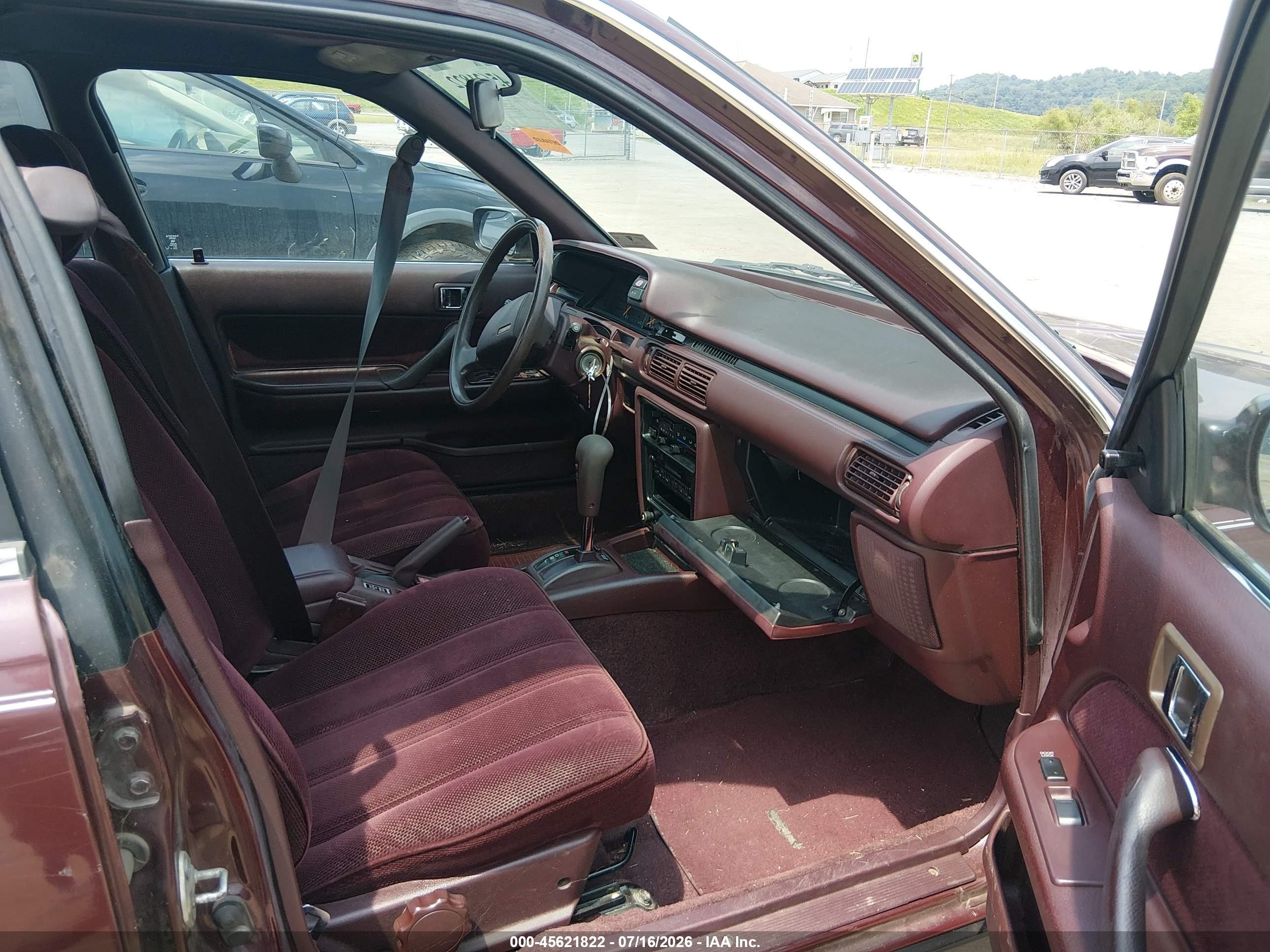 1991 Toyota Camry Dlx Purple vin: 4T1SV21E3MU357568