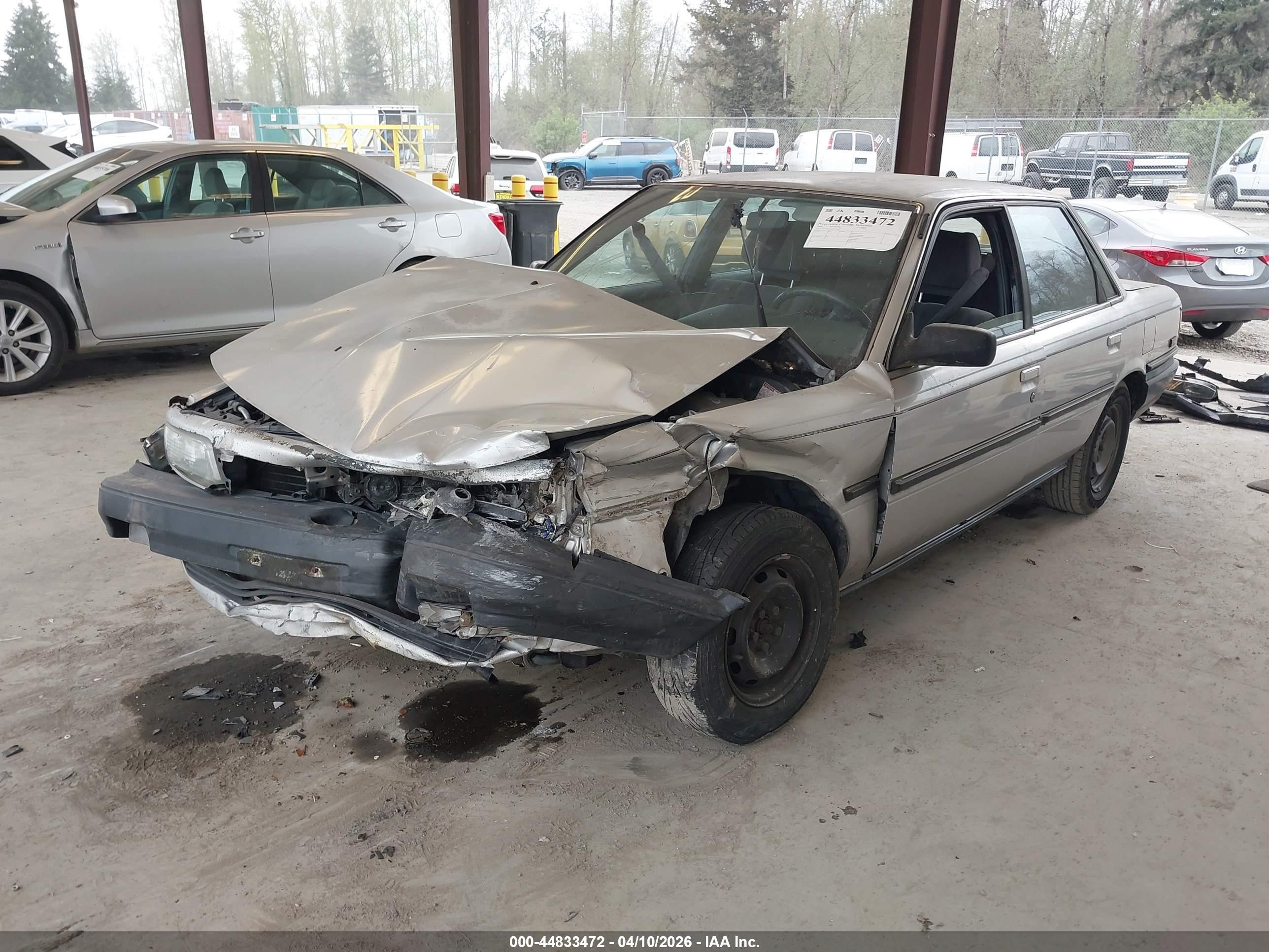 1991 Toyota Camry Dlx Серебряный vin: 4T1SV21E4MU319489