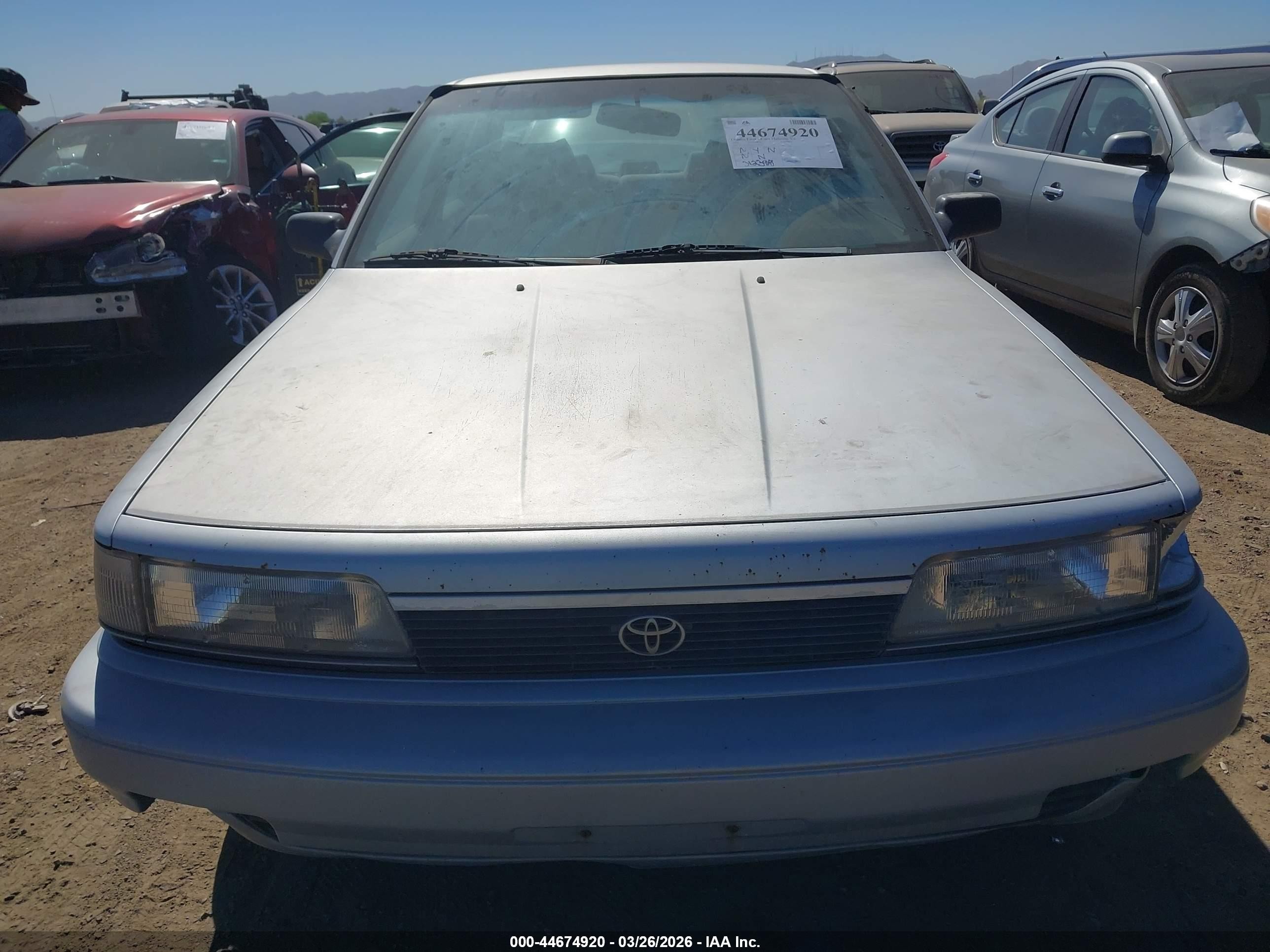 1991 Toyota Camry Dlx Silver vin: 4T1SV21E5MU423151