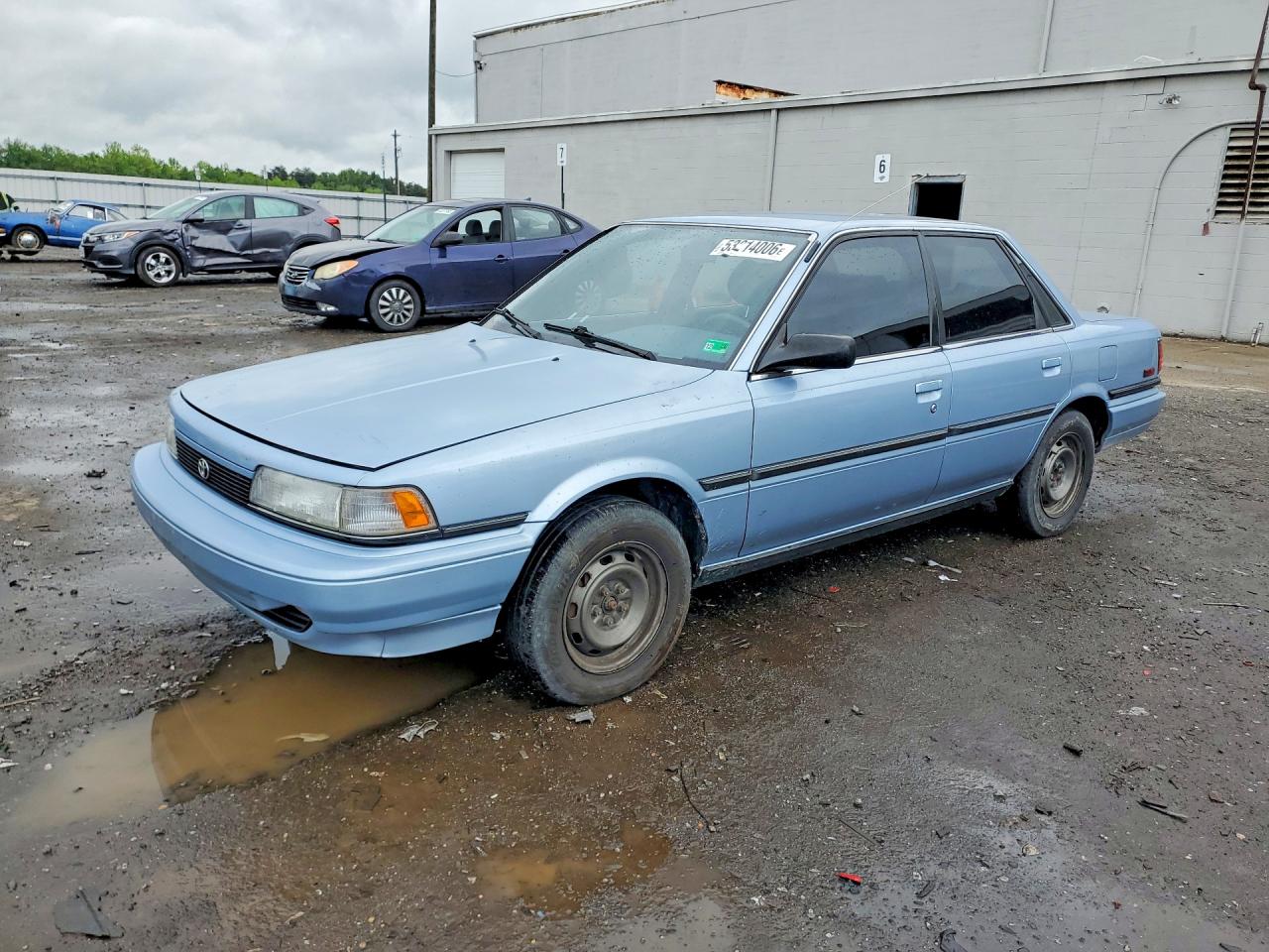 1991 Toyota Camry Dlx Синий vin: 4T1SV21E7MU453056