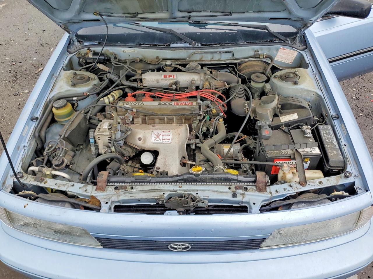 1991 Toyota Camry Dlx Синий vin: 4T1SV21E7MU453056