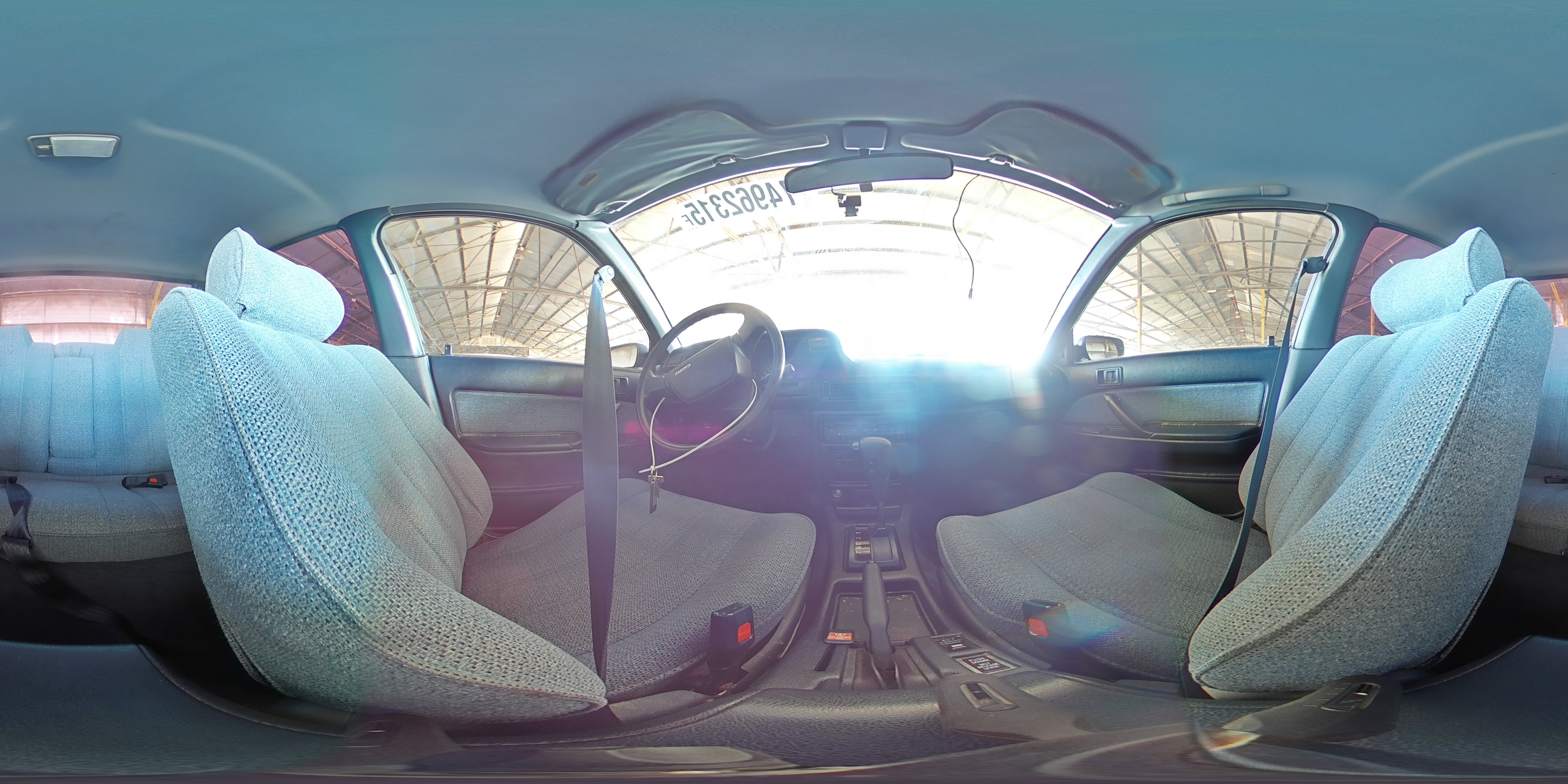 1990 Toyota Camry Deluxe Gray vin: 4T1SV21E8LU172592