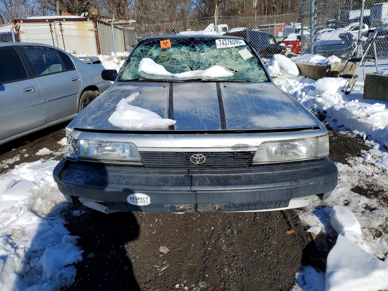 1990 Toyota Camry Dlx Silver vin: 4T1SV21EXLU270751