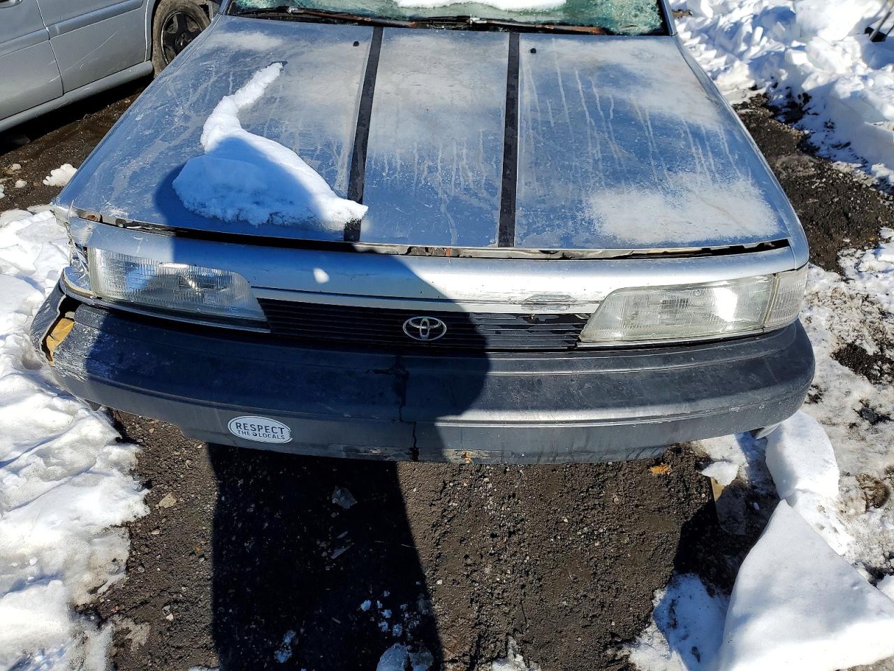 1990 Toyota Camry Dlx Silver vin: 4T1SV21EXLU270751