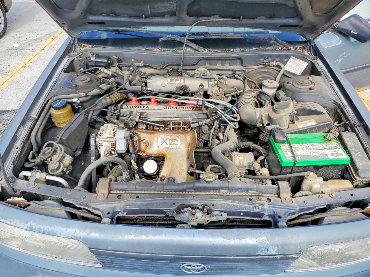 1991 Toyota Camry Dlx Серый vin: 4T1SV21EXMU332733