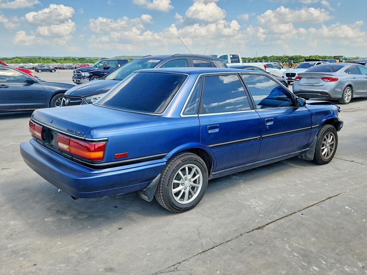 1991 Toyota Camry Dlx Blue vin: 4T1SV21EXMU354019