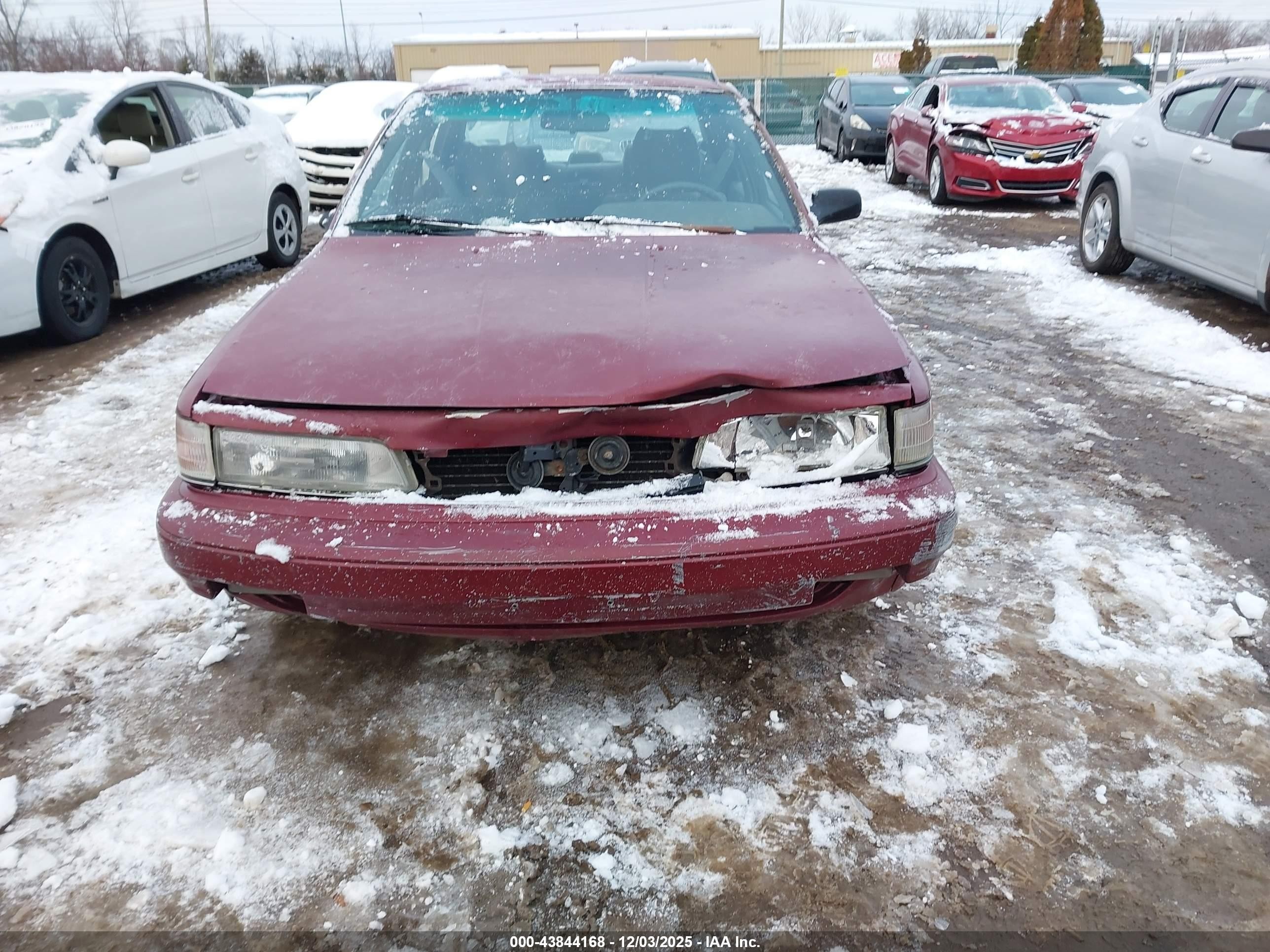 1991 Toyota Camry Dlx Burgundy vin: 4T1SV21EXMU405194