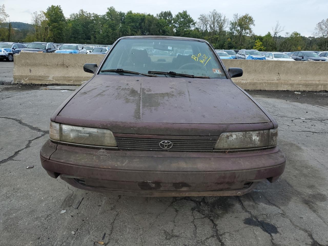 1991 Toyota Camry Dlx Burgundy vin: 4T1SV21EXMU434615
