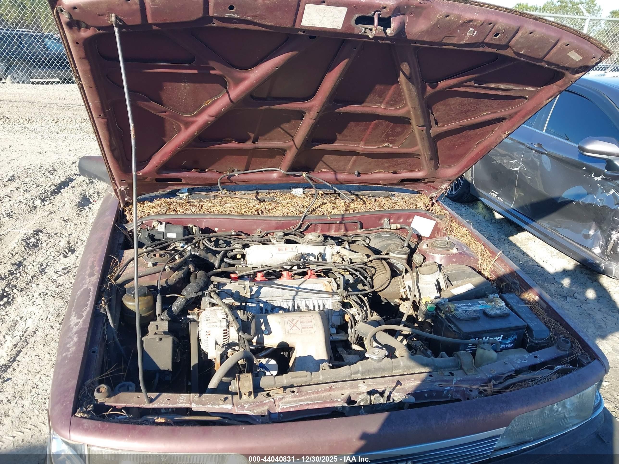 1989 Toyota Camry   Бордовый vin: 4T1SV24E2KU022181