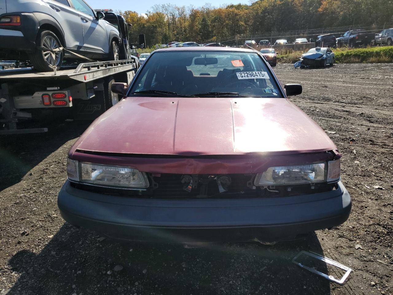 1991 Toyota Camry Красный vin: 4T1SV24E5MU369488