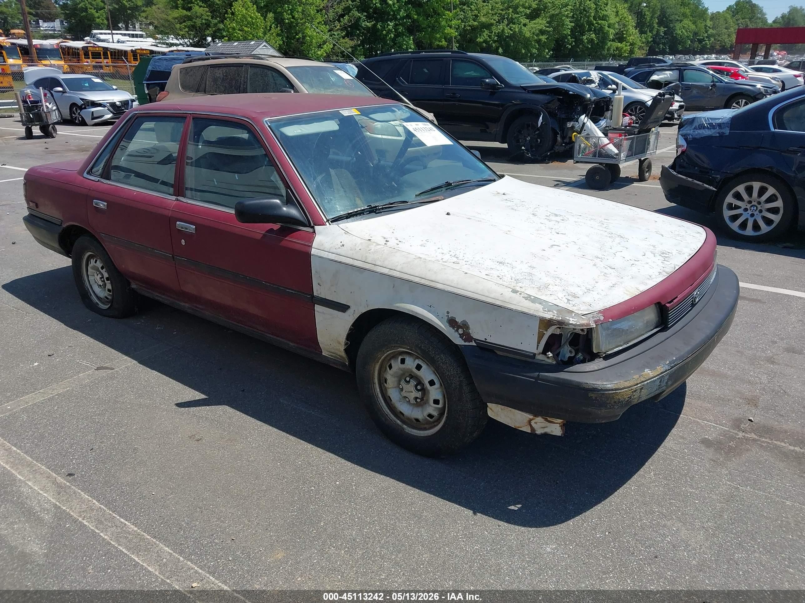 1991 Toyota Camry   Burgundy vin: 4T1SV24EXMU341816