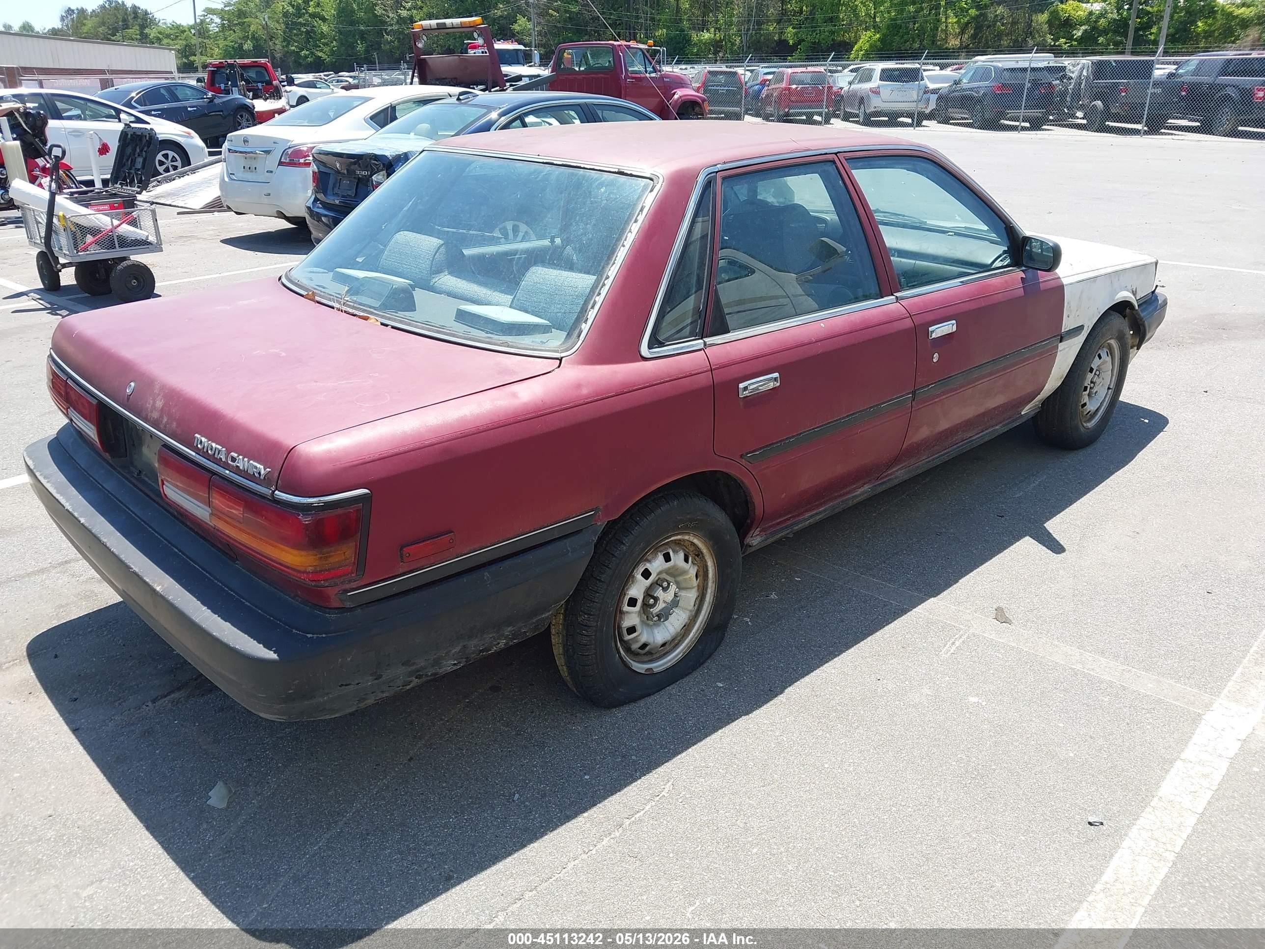 1991 Toyota Camry   Burgundy vin: 4T1SV24EXMU341816