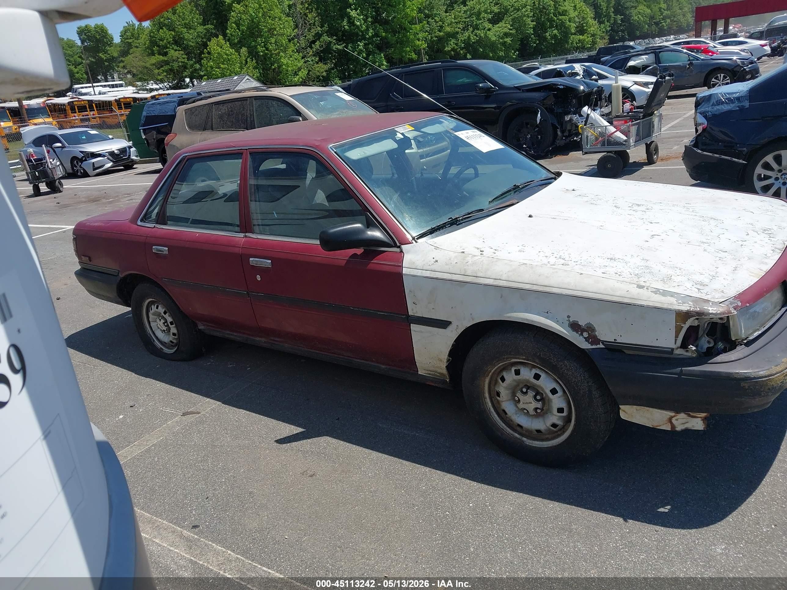 1991 Toyota Camry   Burgundy vin: 4T1SV24EXMU341816