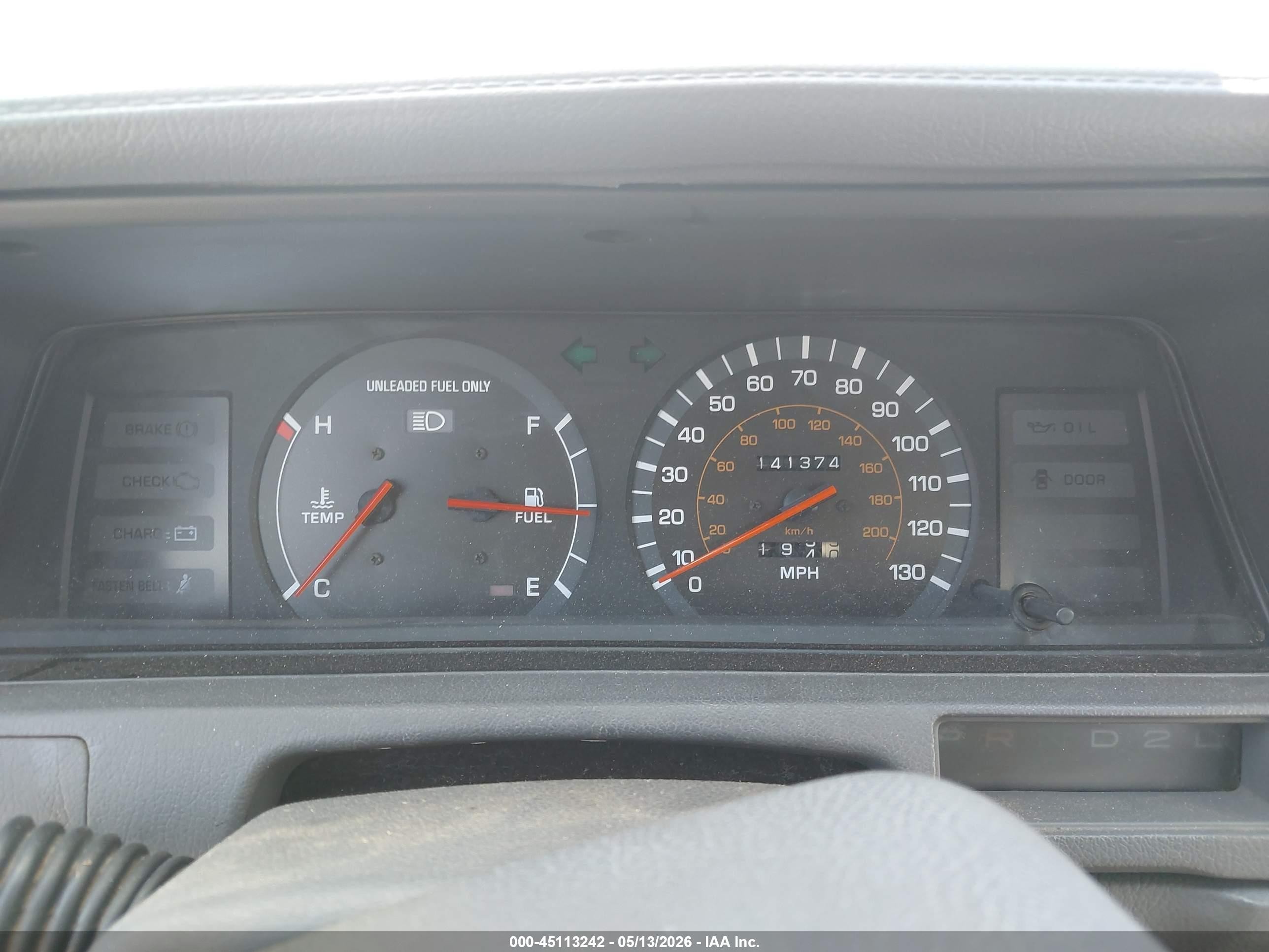 1991 Toyota Camry   Burgundy vin: 4T1SV24EXMU341816