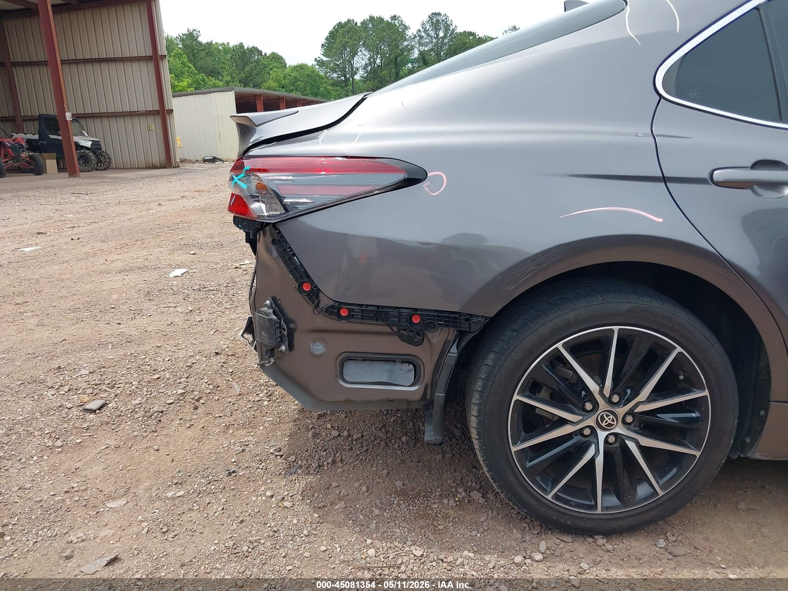 2021 Toyota Camry Se Серый vin: 4T1T11AK1MU532920