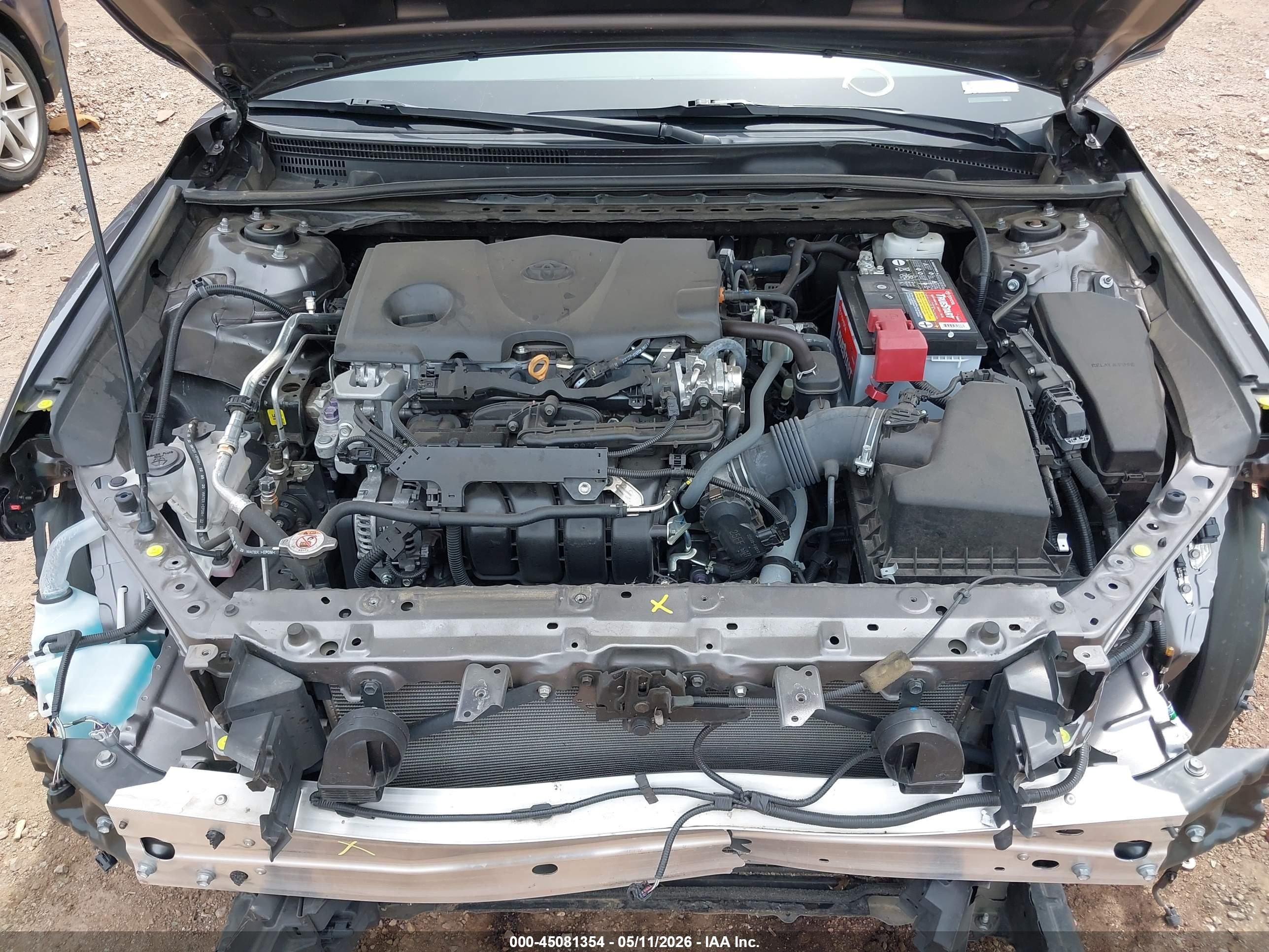2021 Toyota Camry Se Серый vin: 4T1T11AK1MU532920