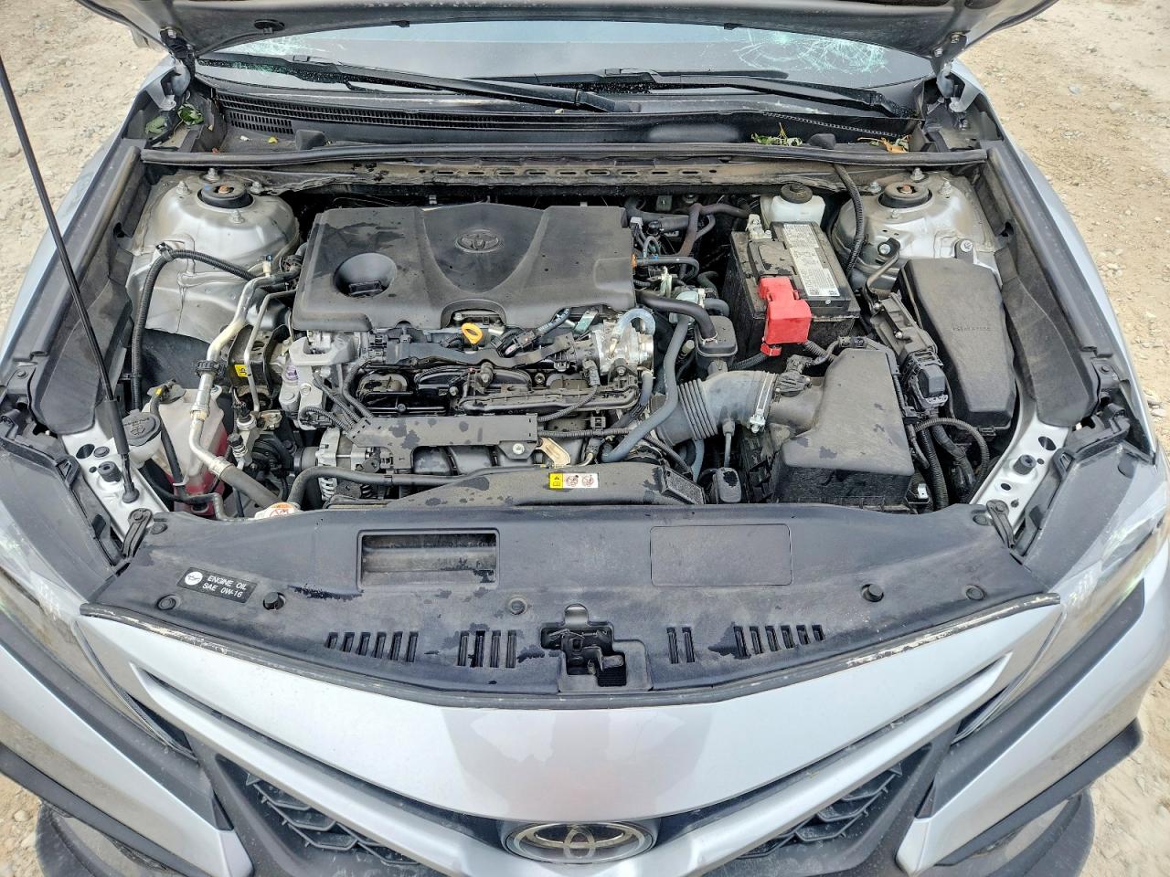 2023 Toyota Camry Se Silver vin: 4T1T11AK6PU783579
