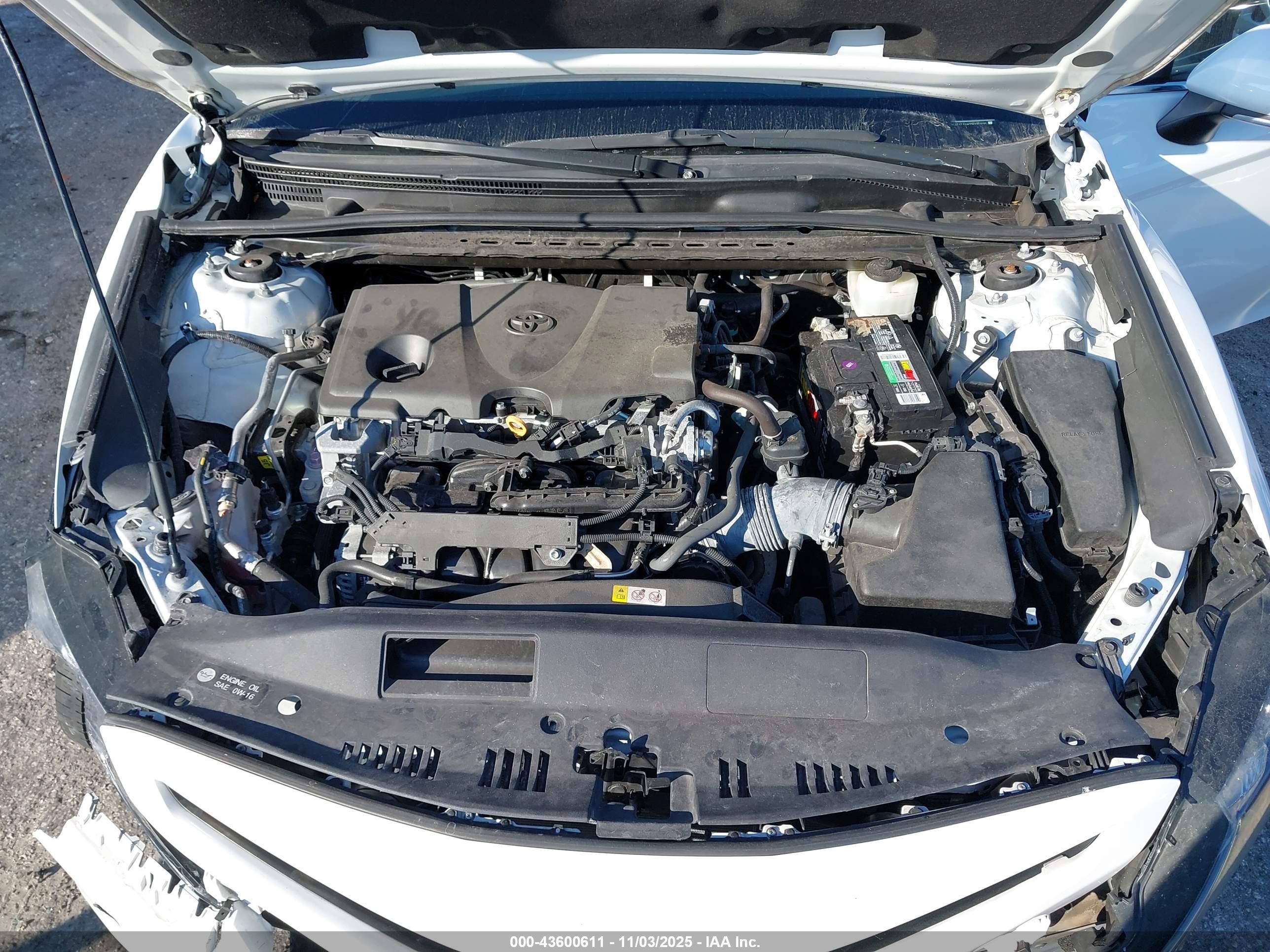 2022 Toyota Camry Se White vin: 4T1T11AK7NU061695