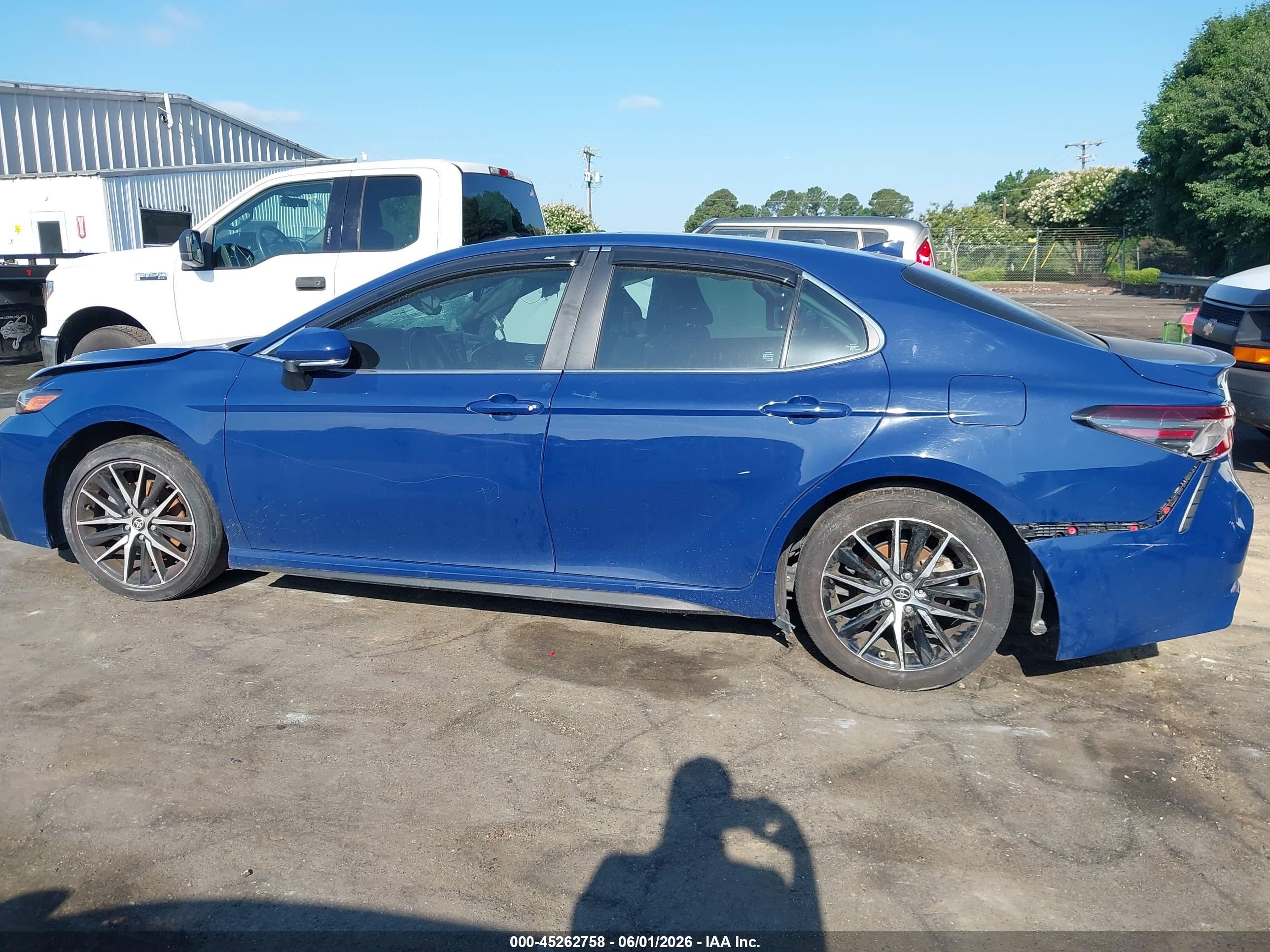 2023 Toyota Camry Se Синий vin: 4T1T11AK8PU127741
