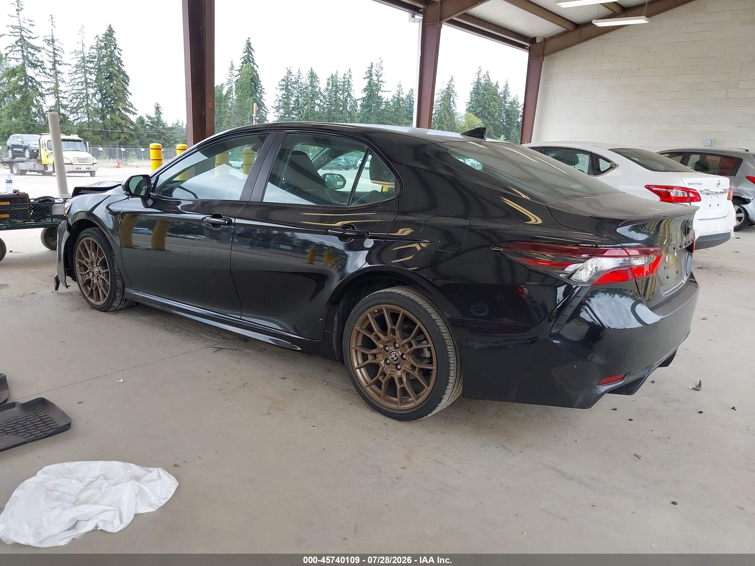 2023 Toyota Camry Se Nightshade Edition Black vin: 4T1T11AKXPU138580