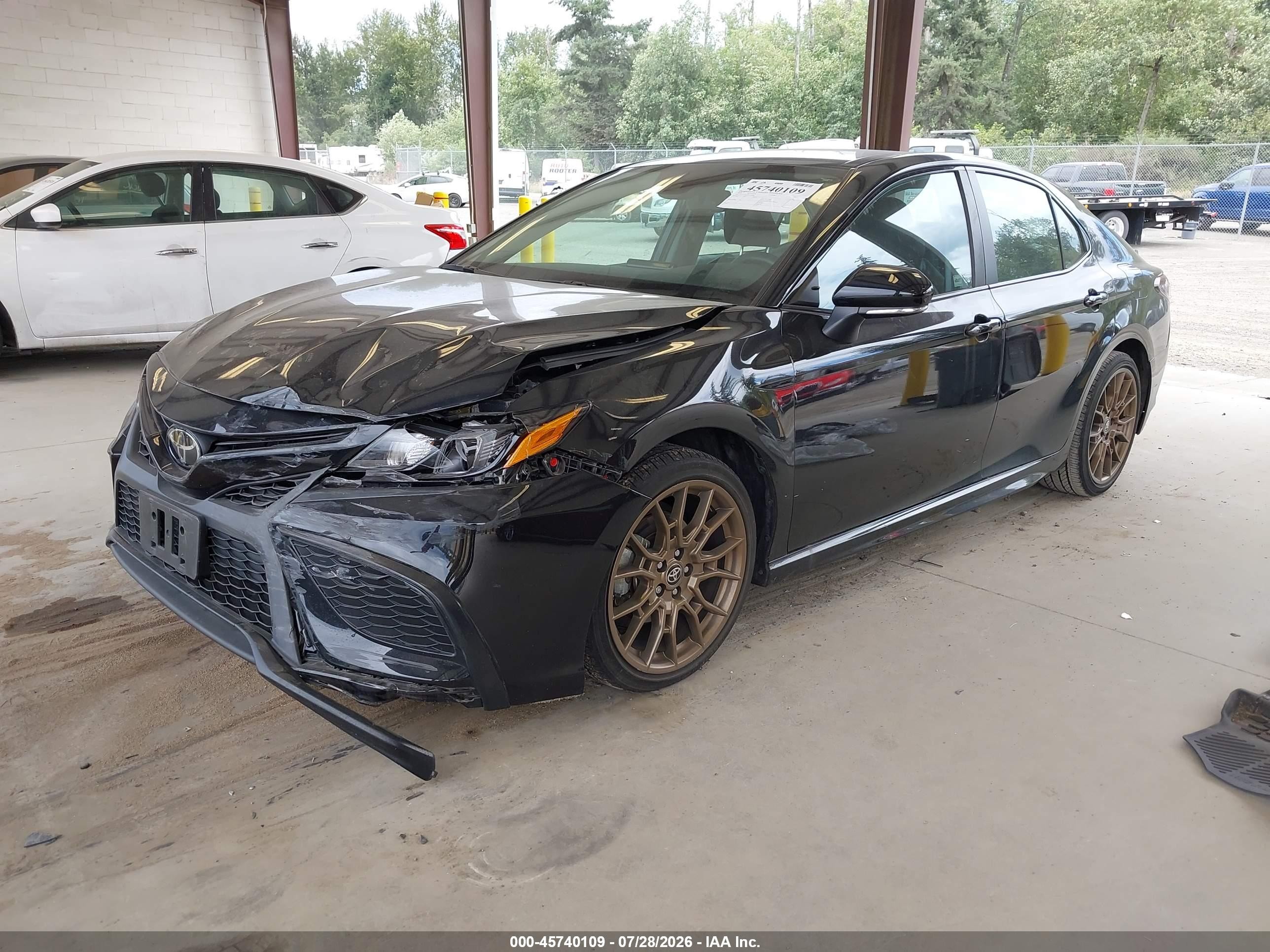 2023 Toyota Camry Se Nightshade Edition Black vin: 4T1T11AKXPU138580