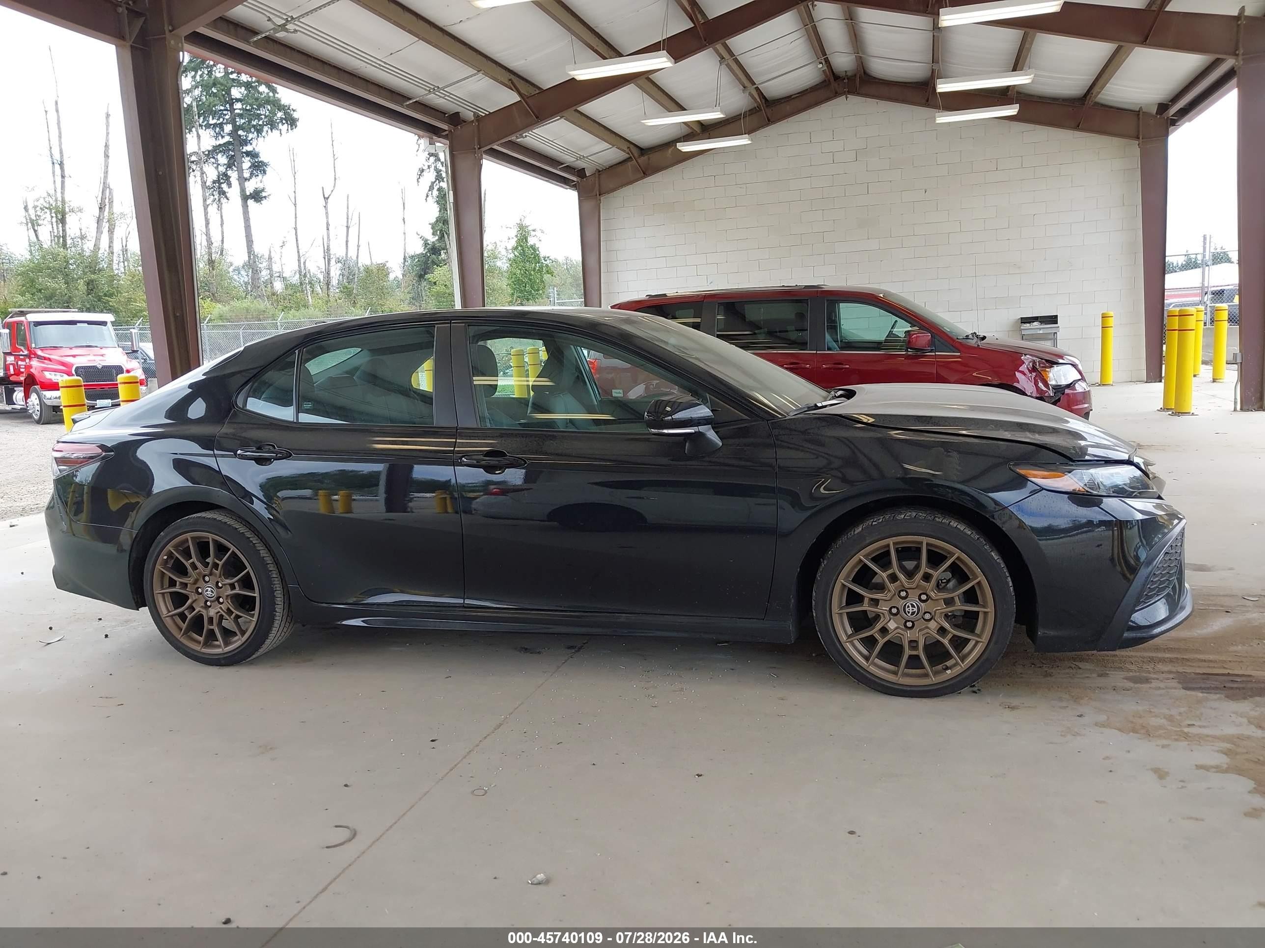 2023 Toyota Camry Se Nightshade Edition Black vin: 4T1T11AKXPU138580