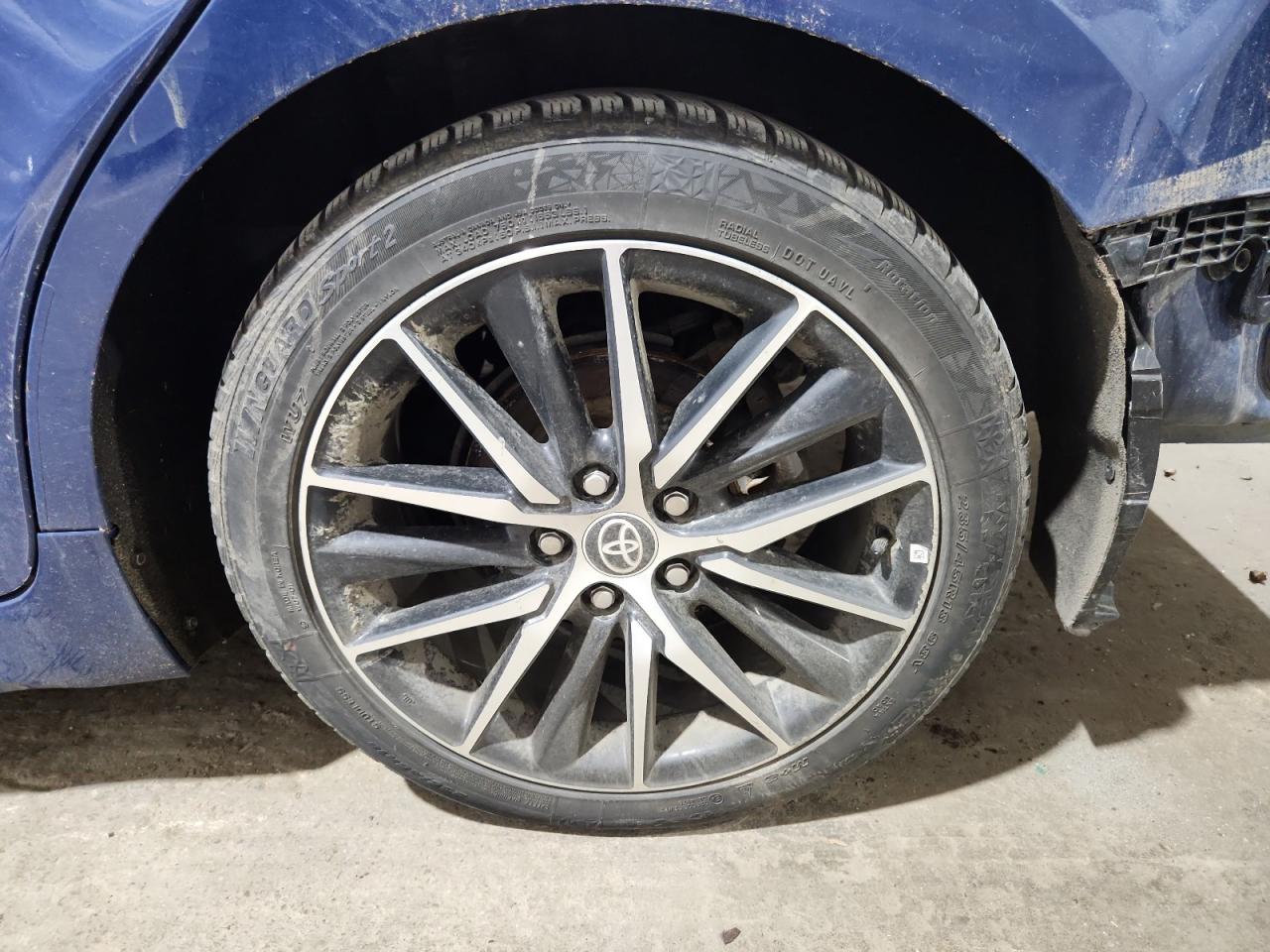 2024 Toyota Camry Se Синий vin: 4T1T11BK7RU125612 Damage: Left Rear Wheel, Curb Rash, > 12 Inches